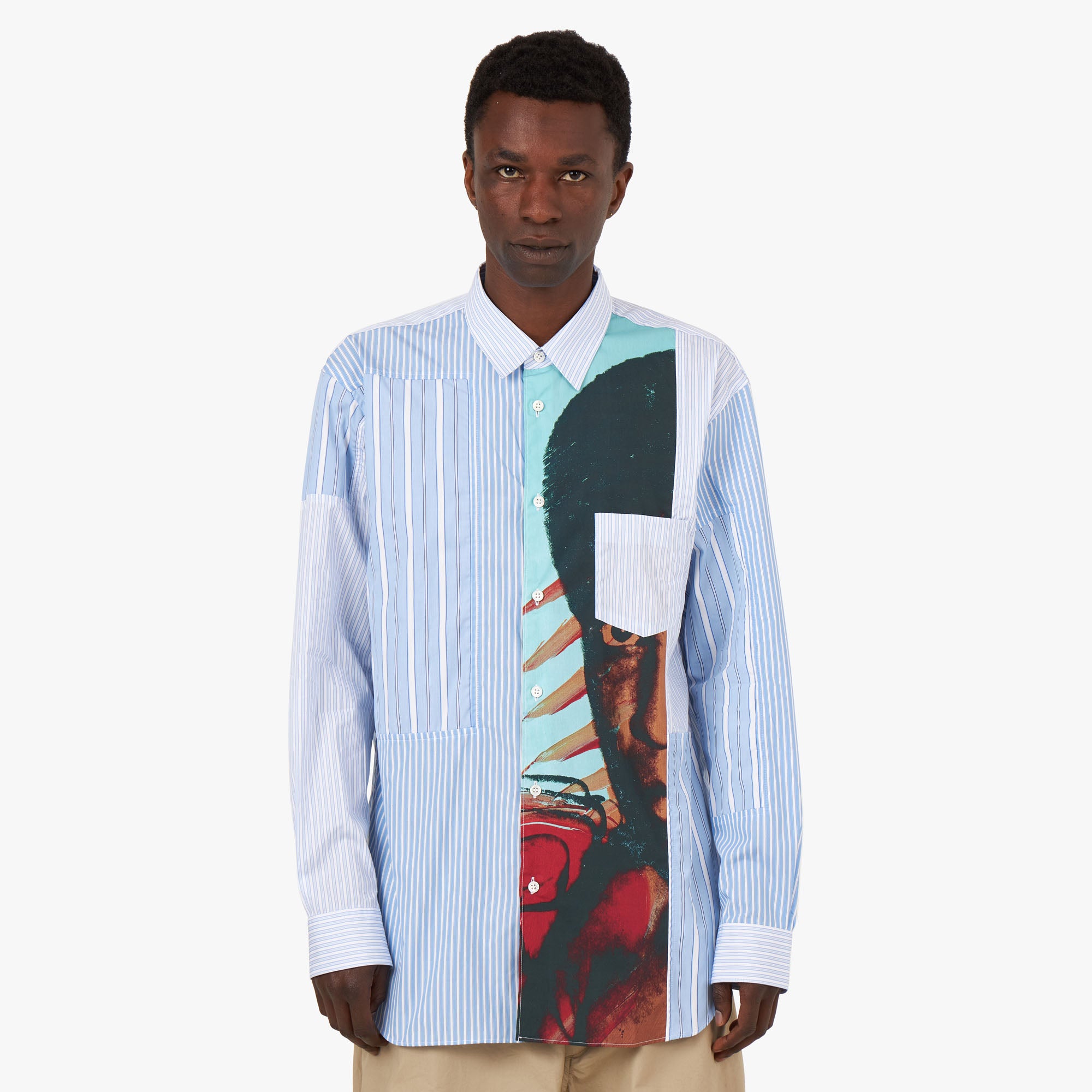  COMME des GARÇONS Andy Warhol Cotton Shirt / Stripe、mySite、merchandisen