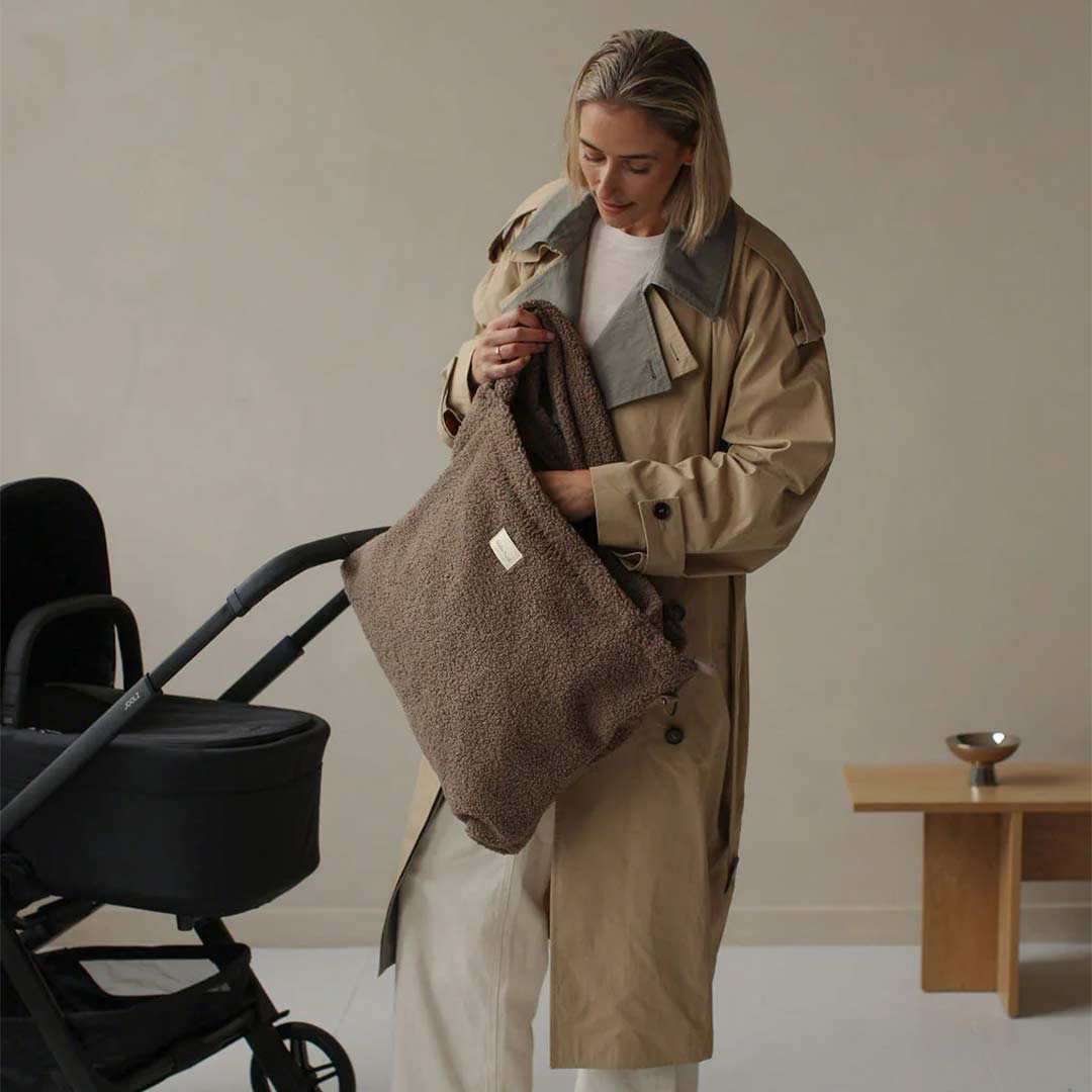  Studio Noos Brown Teddy Diaper Bag - Brown、mySite、merchandisen