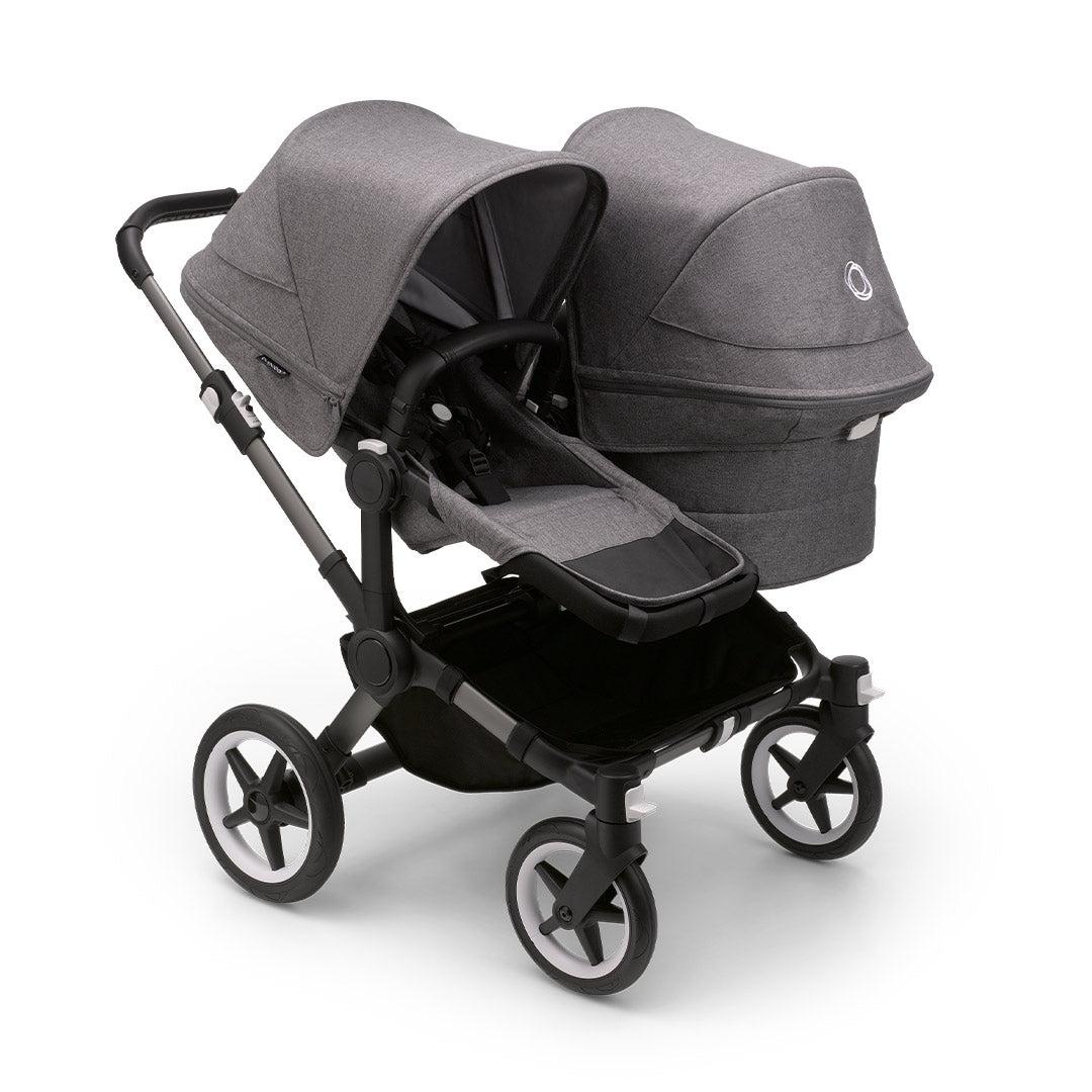  Bugaboo Donkey 5 Duo Extension Complete - Grey Melange、mySite、merchandisen