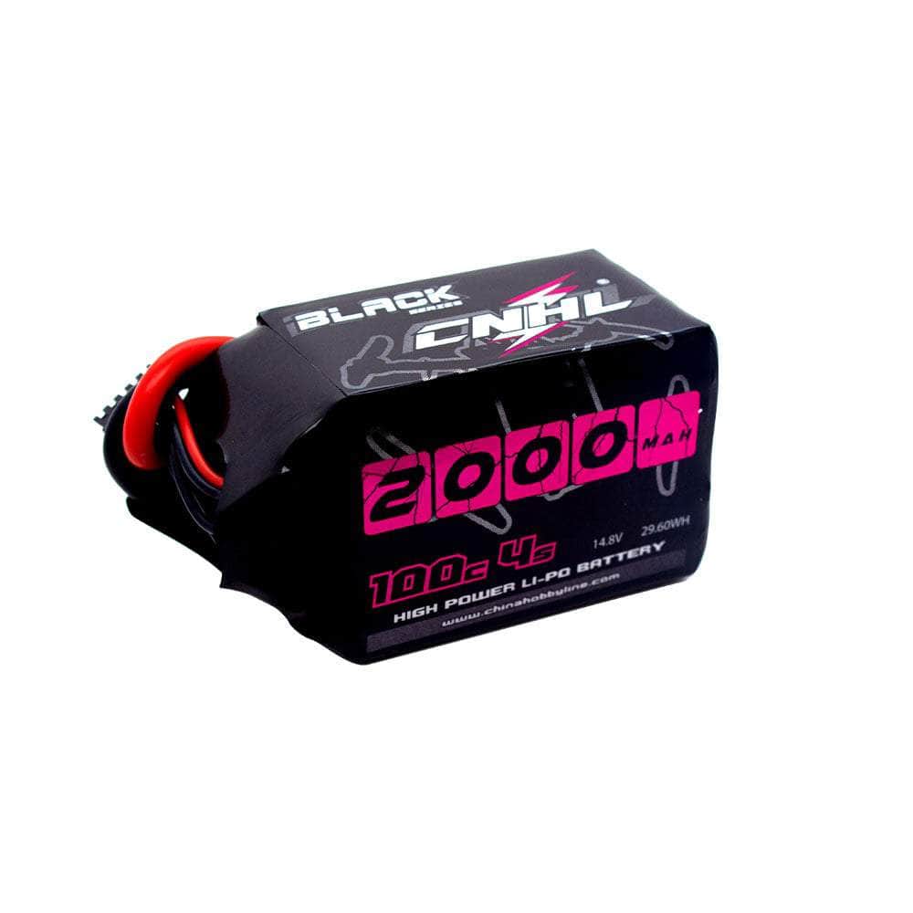  CNHL Black Series 14.8V 4S 2000mAh 100C LiPo Battery - XT60、mySite、merchandisen