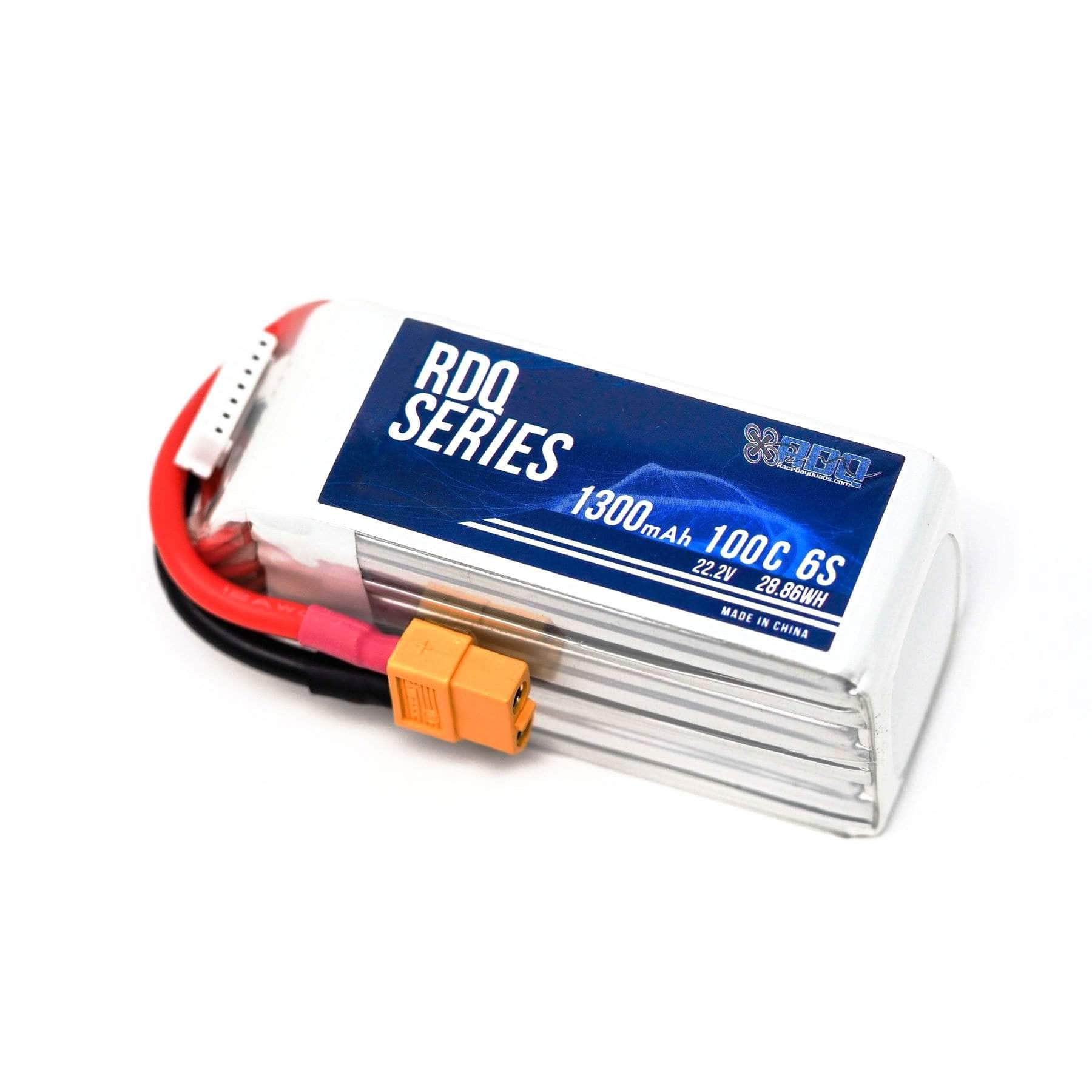  RDQ Series 22.2V 6S 1300mAh 100C LiPo Battery - XT60、mySite、merchandisen