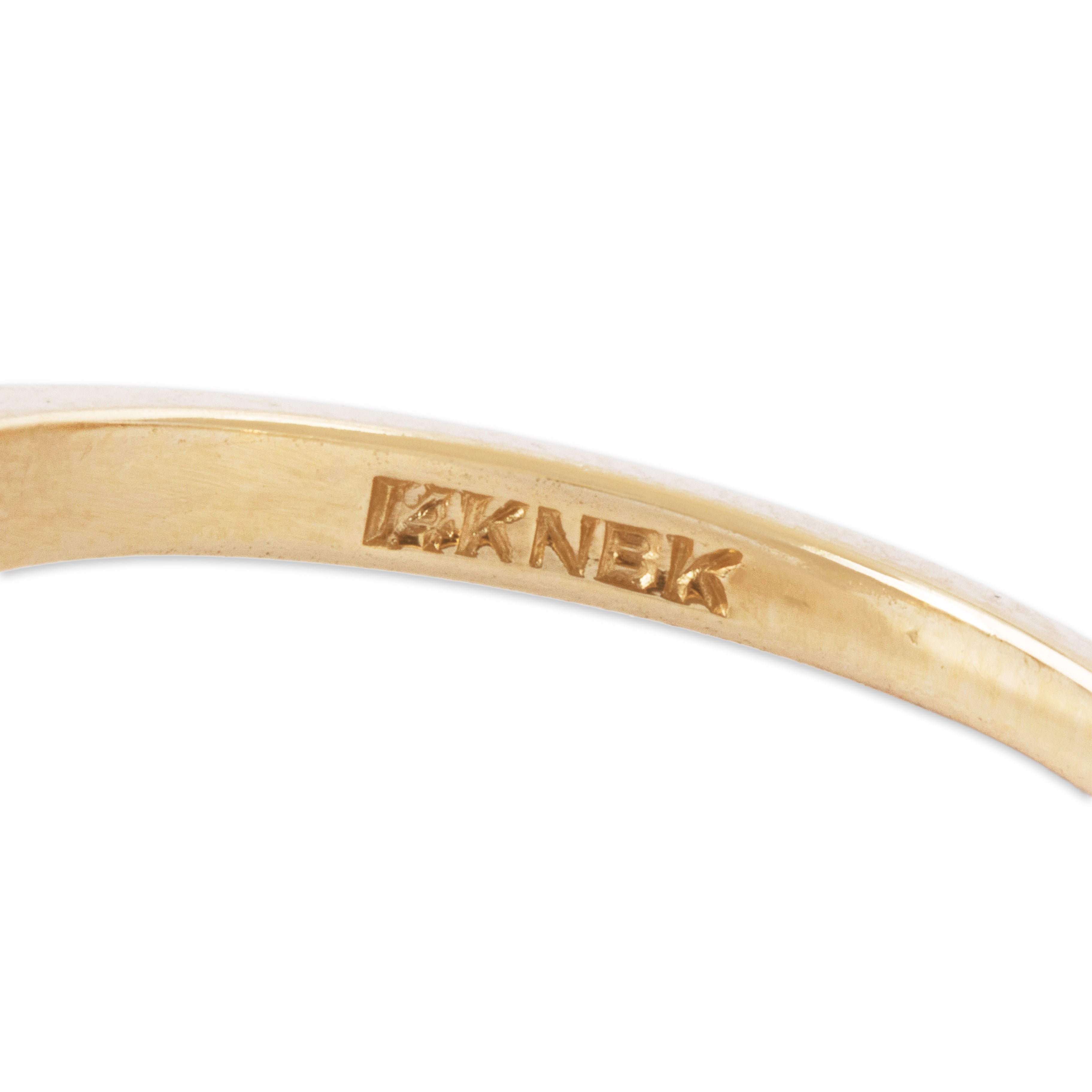 Vintage 14k Yellow Gold Ruby Diamond Sparkling Shield Ring 5.75、mySite、hinf8tx79