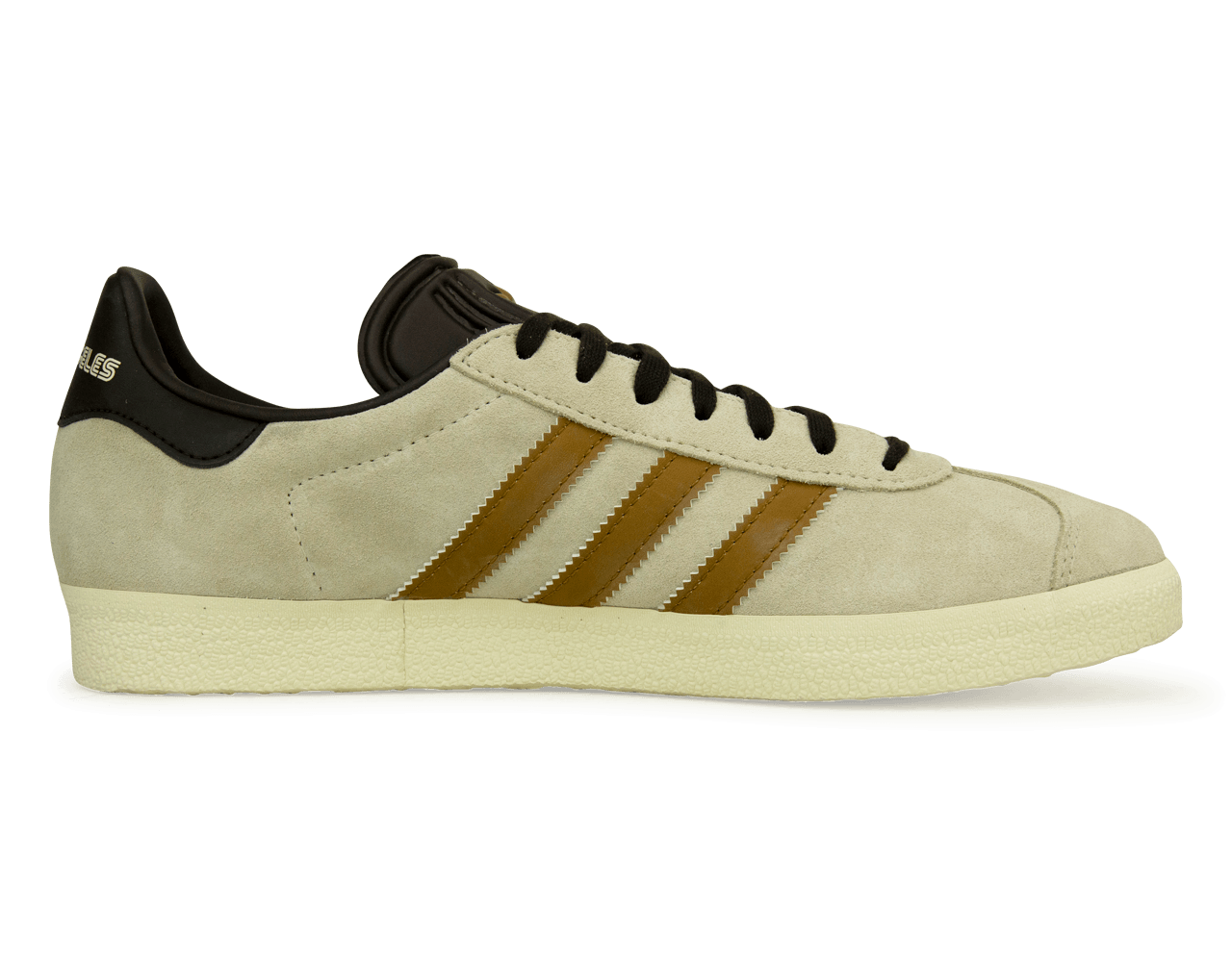 adidas Men's Gazelle MLS LAFC Linen/Gold Ochre、mySite、noshort