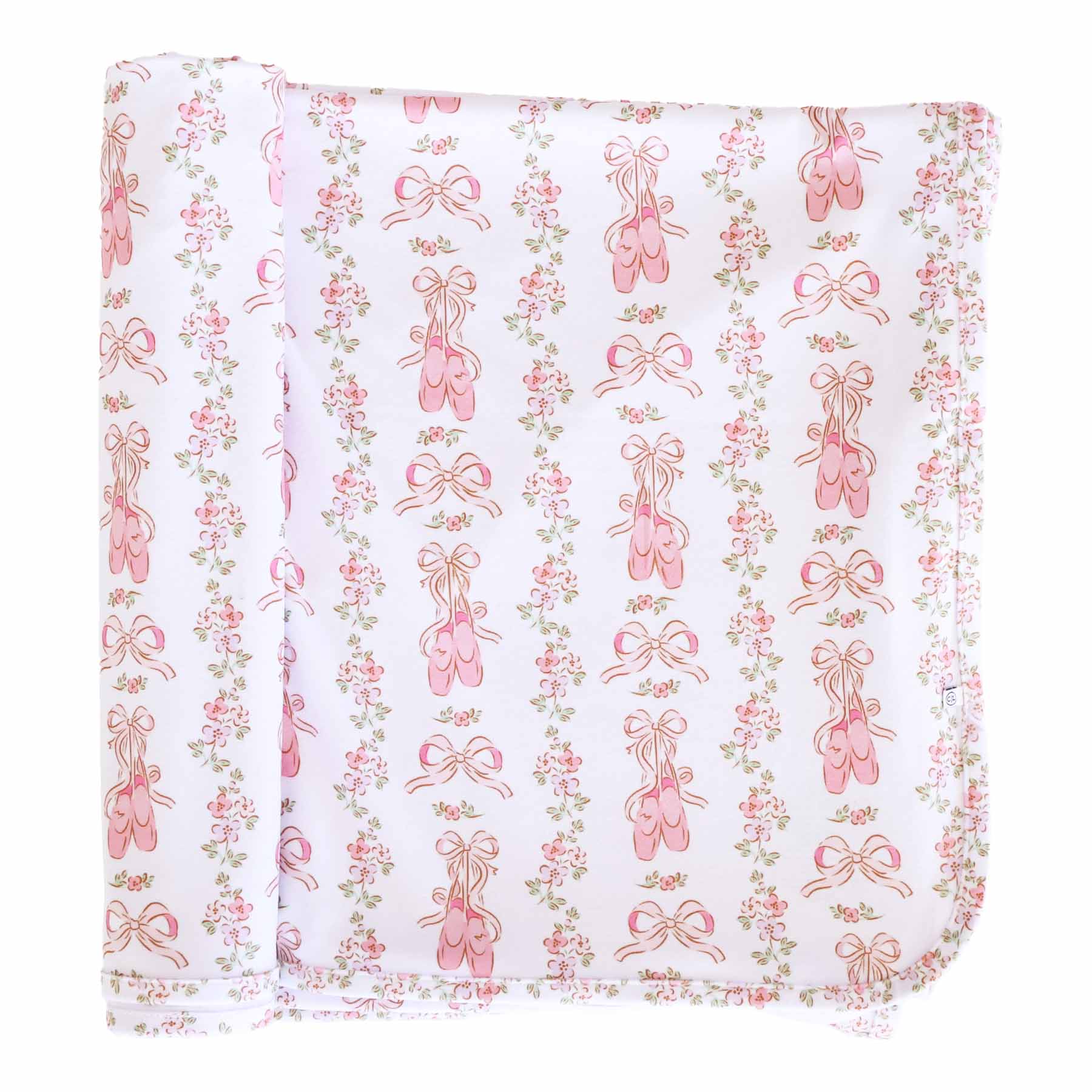  Ballet Blossoms Oversized Swaddle Blanket、mySite、layawaytickets