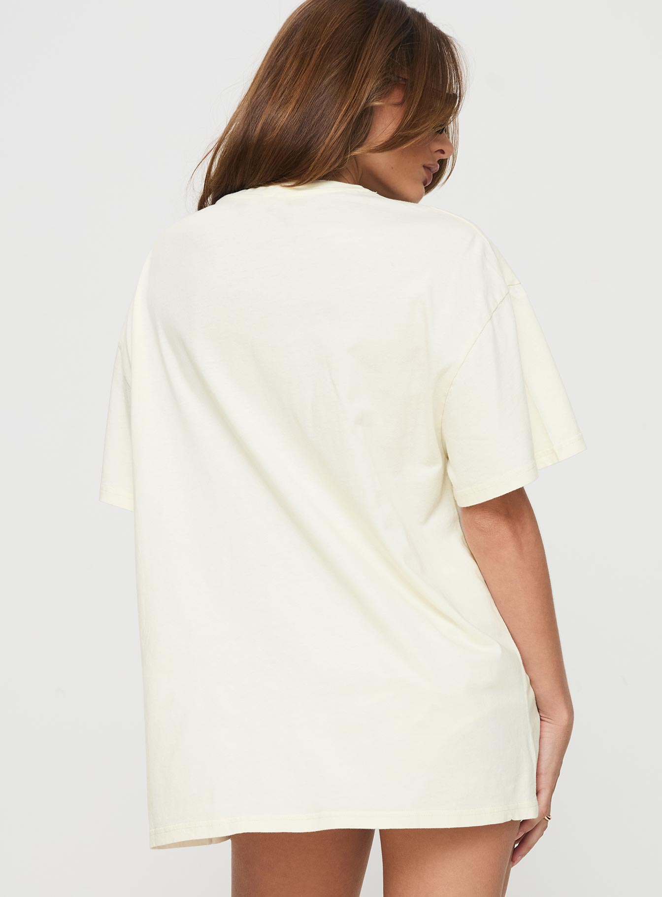 Fresh Cherries Oversized Tee Yellow、mySite、solidvoid