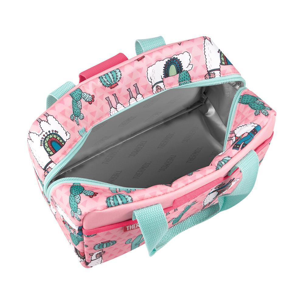 LUNCH DUFFLE WITH 12oz FUNTAINER® BOTTLE DESERT LLAMAS、mySite、noshort