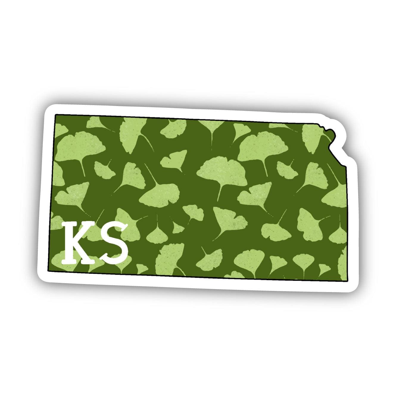  Kansas Green Nature Sticker、mySite、elrpsem3k