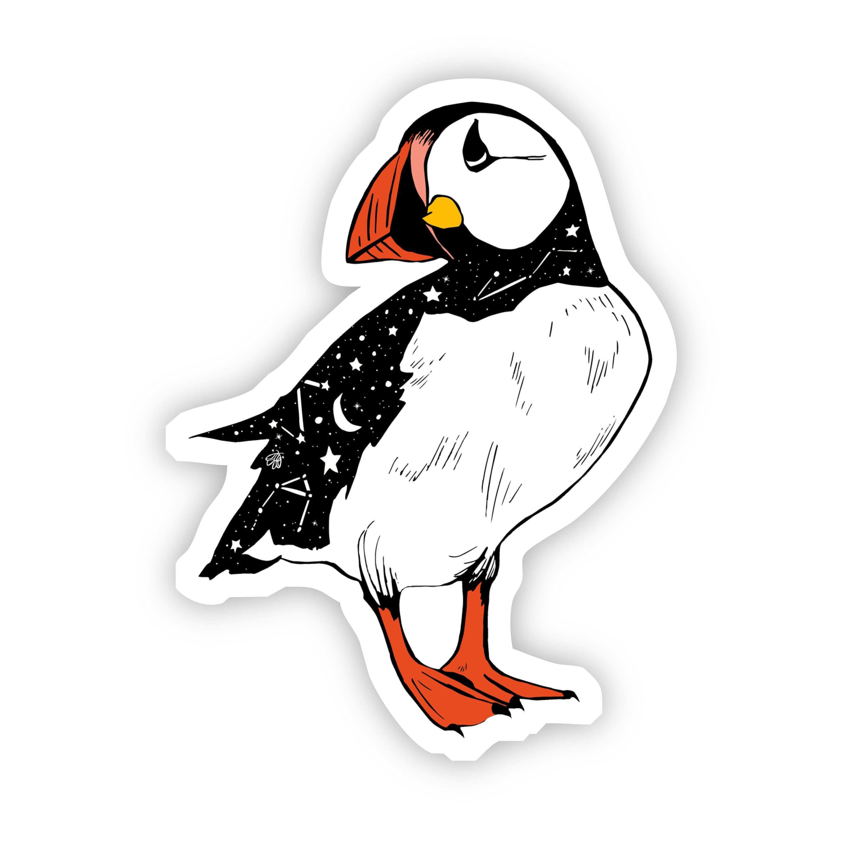  Bird with Stars Sticker、mySite、elrpsem3k
