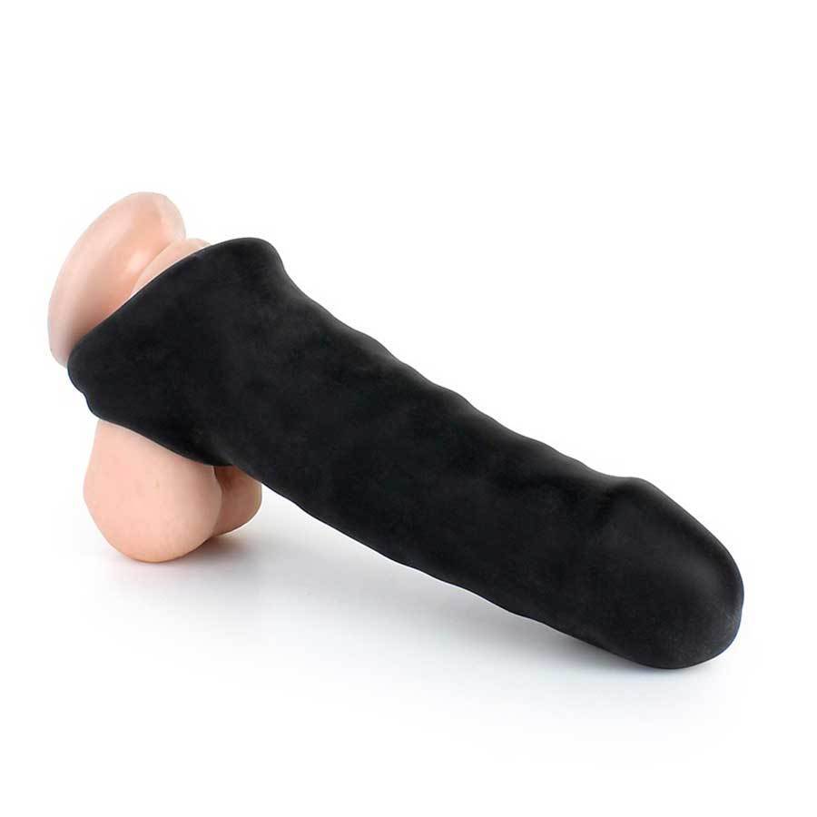 Penis Extension Sleeve Fat Boy Thin Black 6 Inch Cock Sheath、mySite、bottomscart