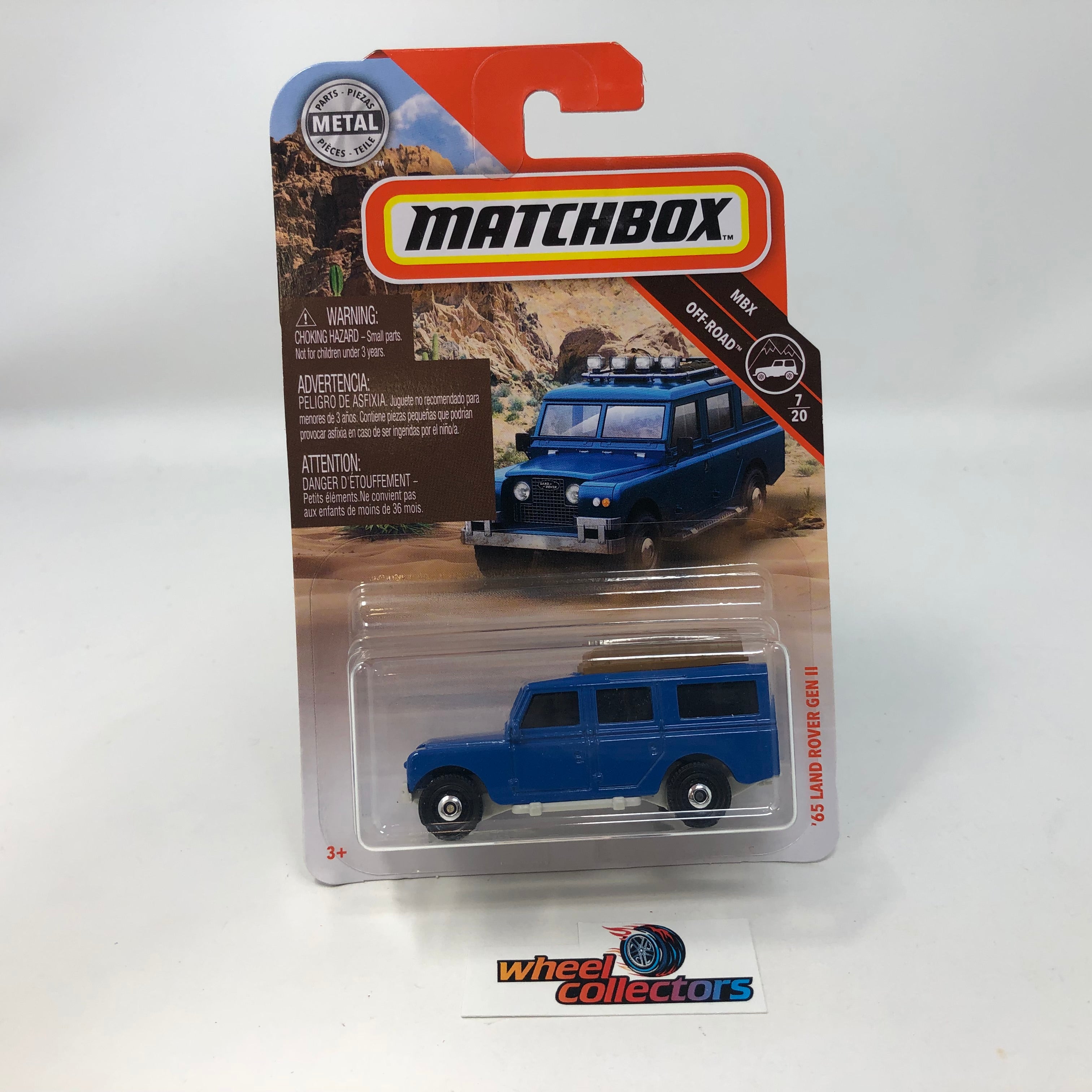 '65 Land Rover GEN II * Blue * Matchbox Basic Series、mySite、hgirdovlk
