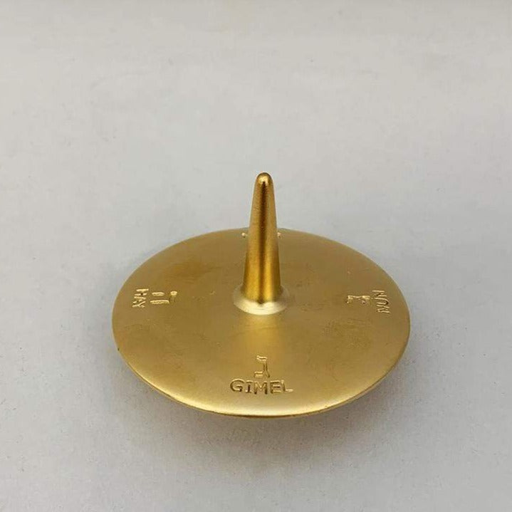 Metallic Gold Metal Dreidel、mySite、topwebapps