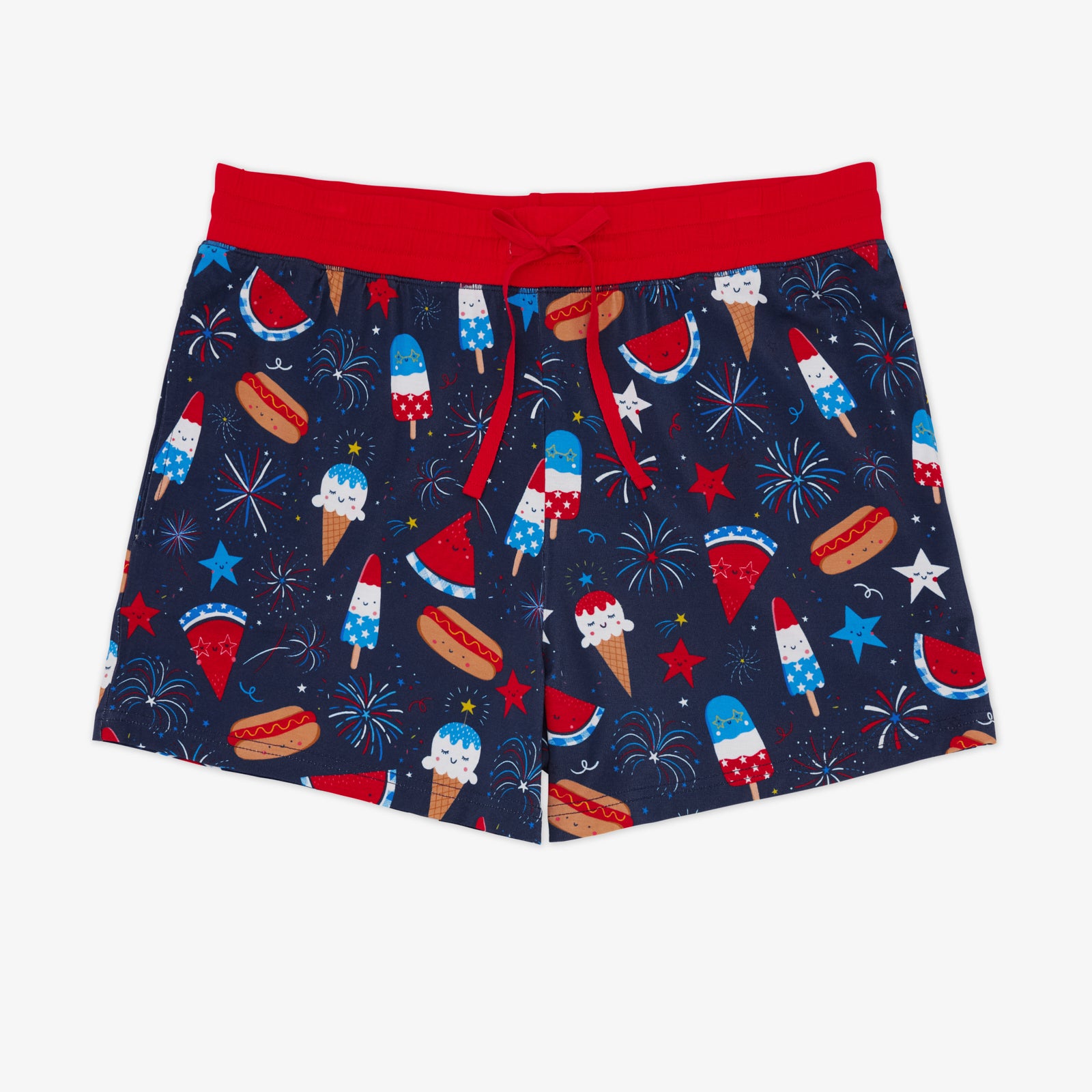 Snacks & Sparkles Women's Pajama Shorts、mySite、g9winljtr