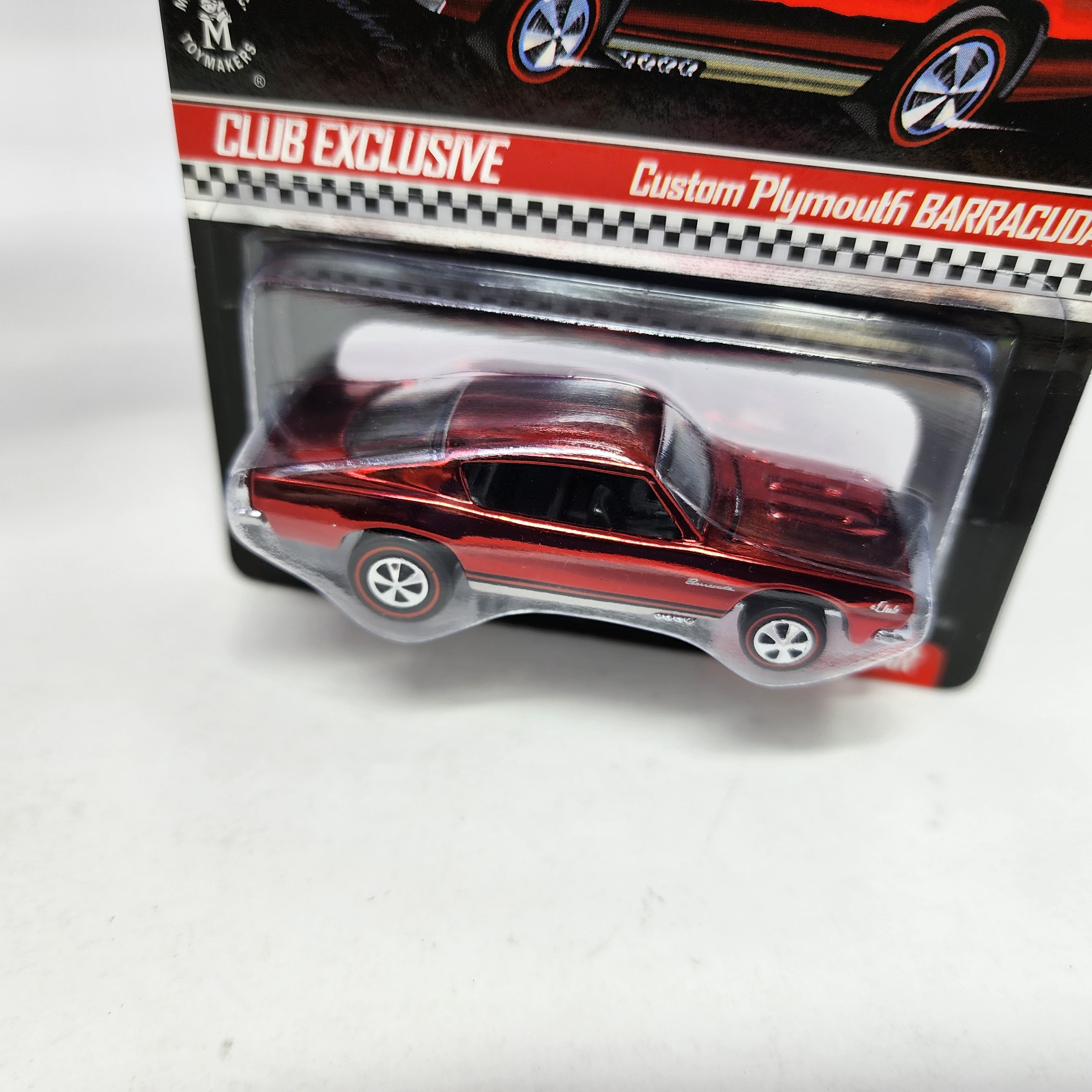 Custom Plymouth Barracuda RED * Hot Wheels Red Line Club RLC Exclusive、mySite、hgirdovlk