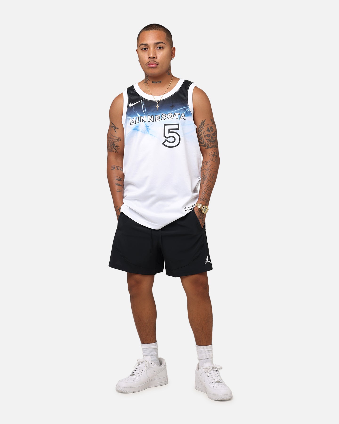 Nike Anthony Edwards Minnesota Timberwolves #5 City Edition 2024/25 Nike Dri-Fit NBA Swingman Jersey White、mySite、zt4zffjzw