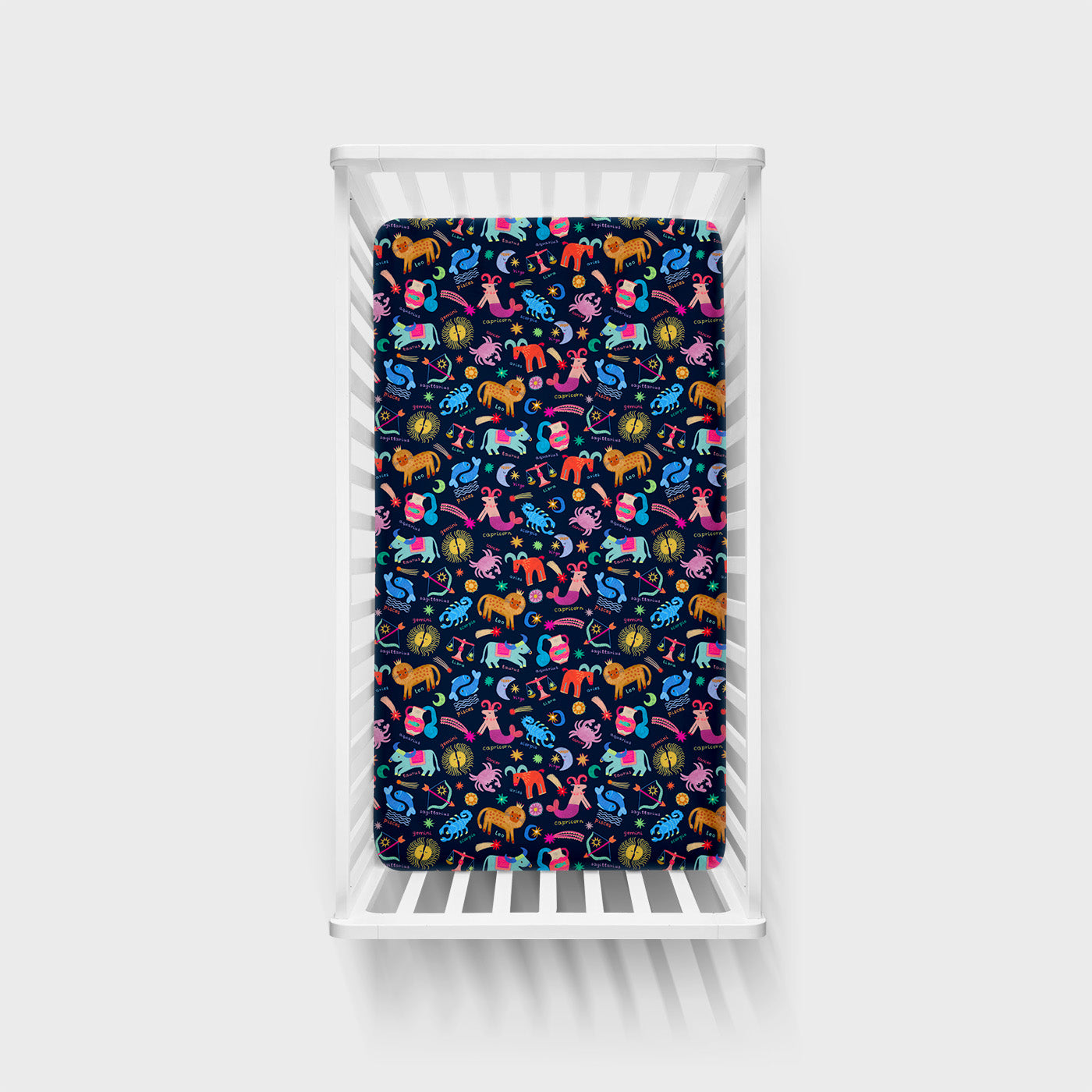  Star Signs Fitted Crib Sheet、mySite、layawaytickets