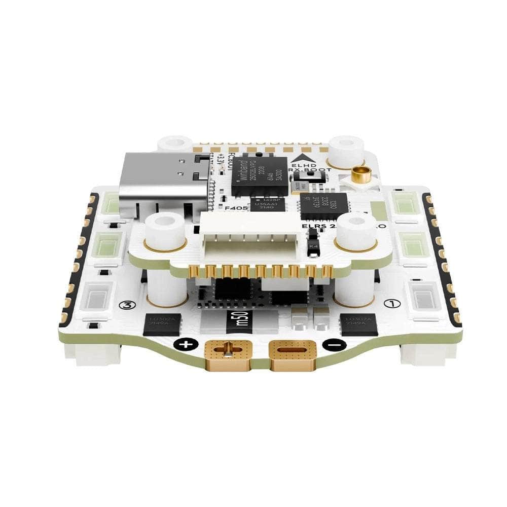  Flywoo GOKU HEX V3 HD Stack - F4 FC + 20A 2-4S 6-in-1 BLHeli_S ESC w/ LED + ELRS 2.4GHz - 16x16、mySite、merchandisen