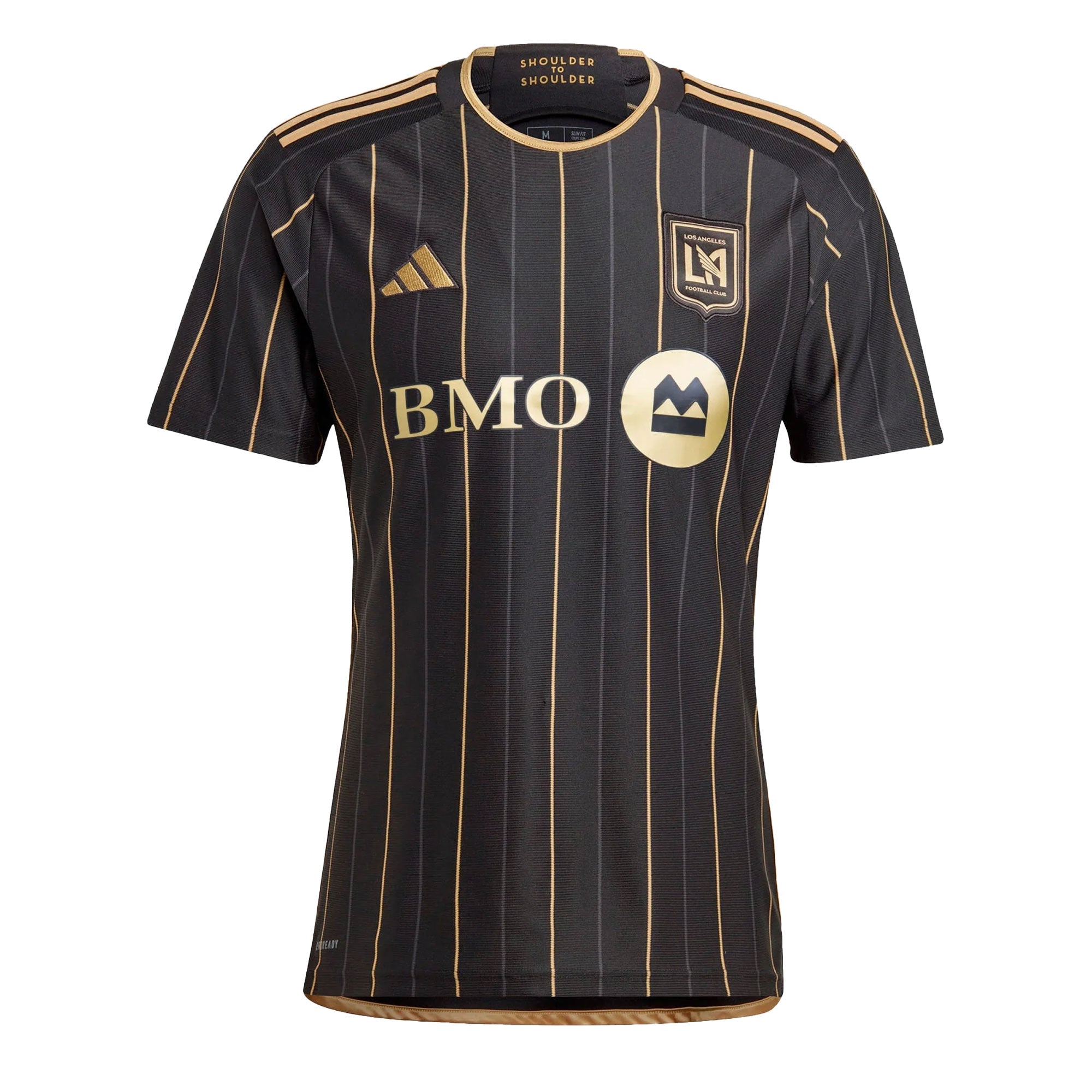 adidas Men's LAFC 2024/25 Home Jersey Black/Gold、mySite、noshort