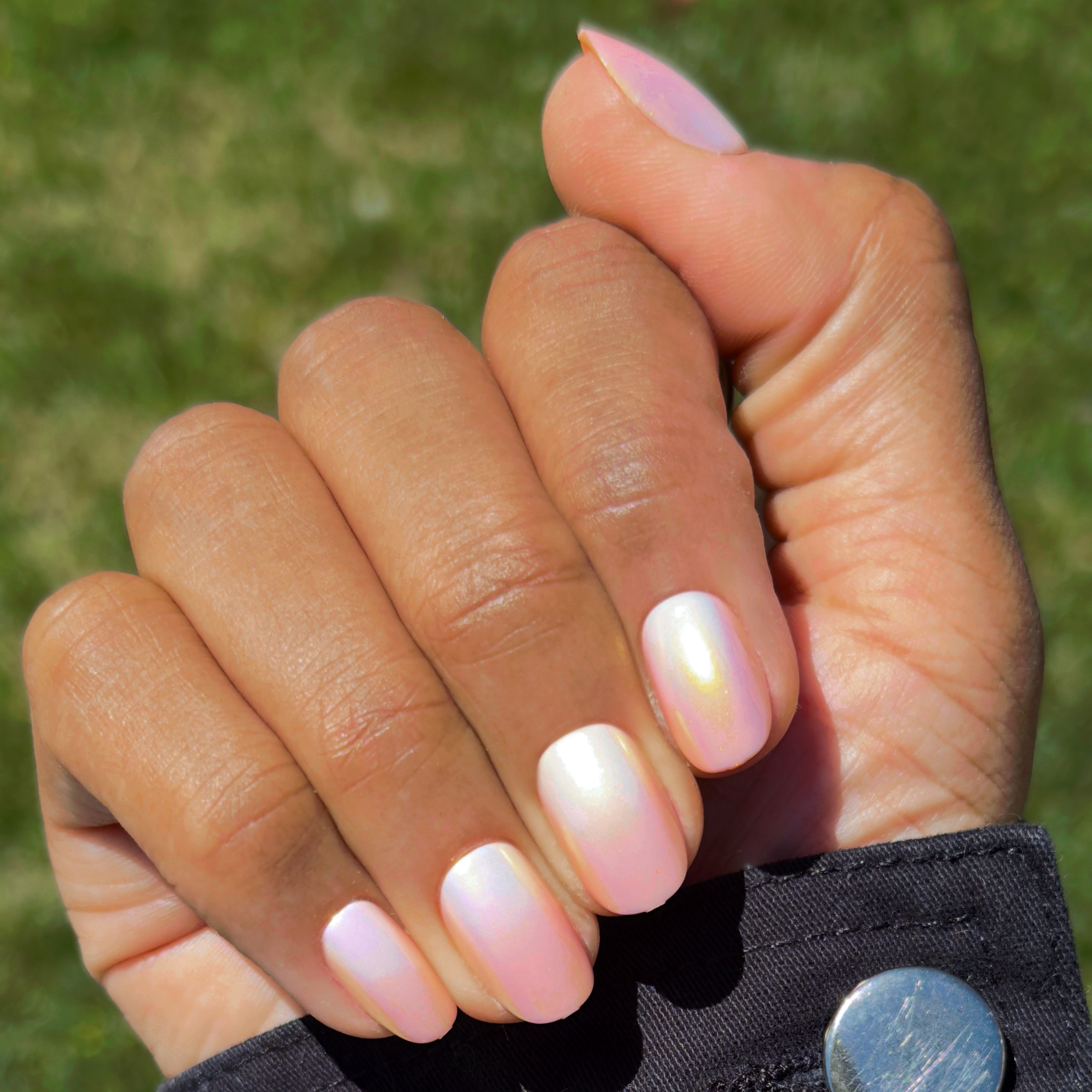 Sunset Gradient - Press-On | Short | Round、mySite、solidvoid