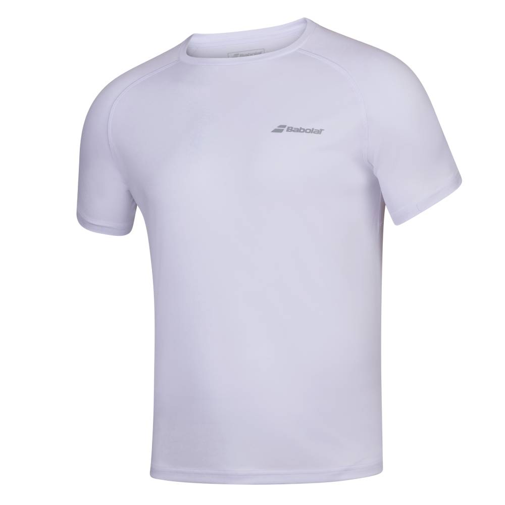 Babolat Men's Play Crew Neck Top (White)