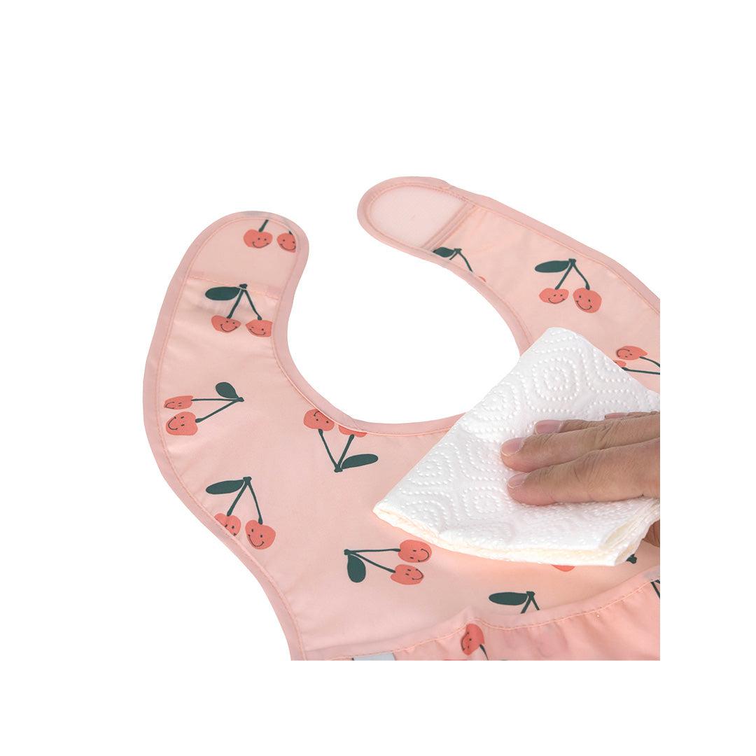  Lassig Lightweight Bibs 2pcs - Happy Fruits - Cherry、mySite、merchandisen