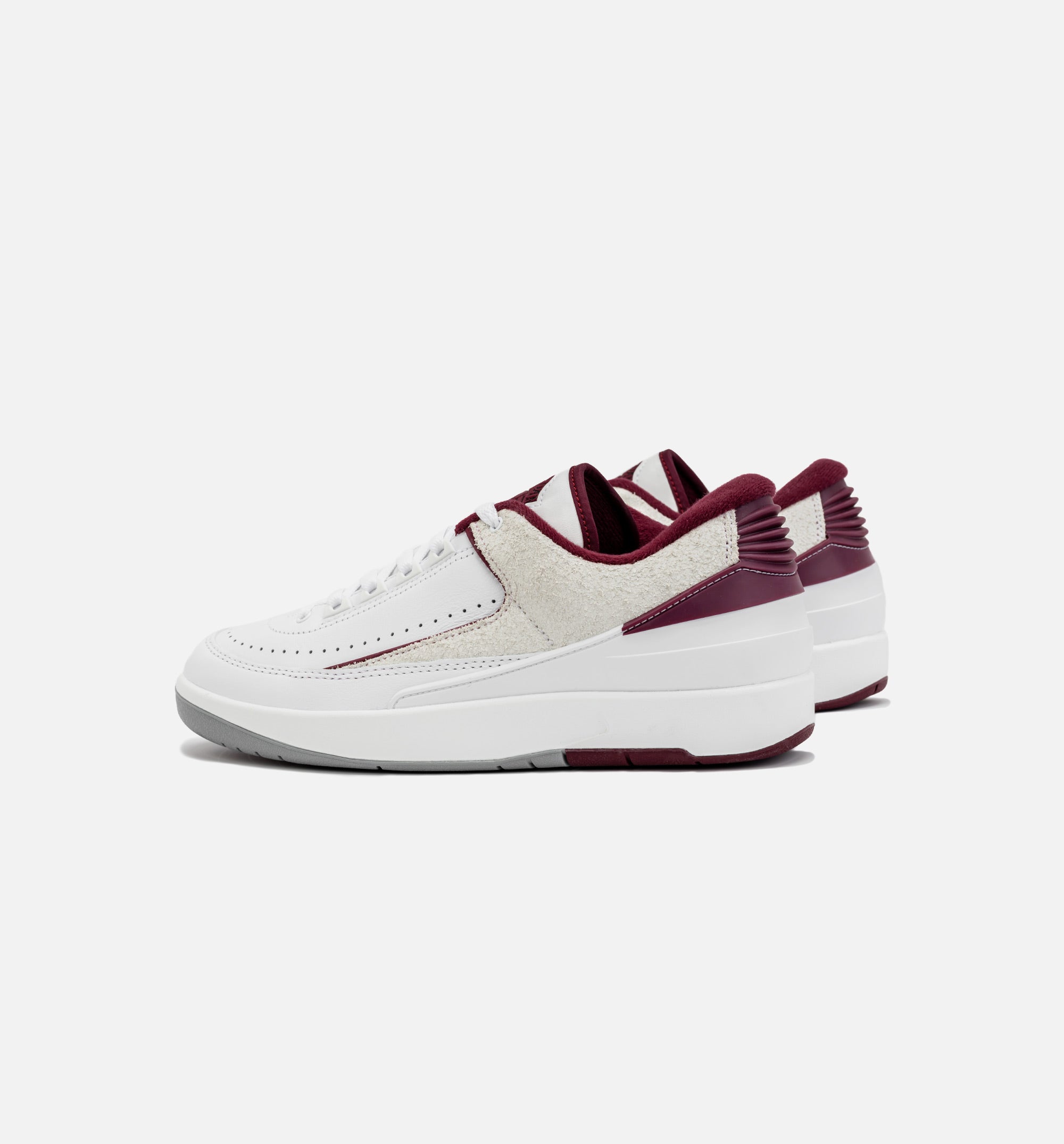 Air Jordan 2 Retro Low Cherrywood Mens Lifestyle Shoe - White/Red Free Shipping、mySite、dreamappss