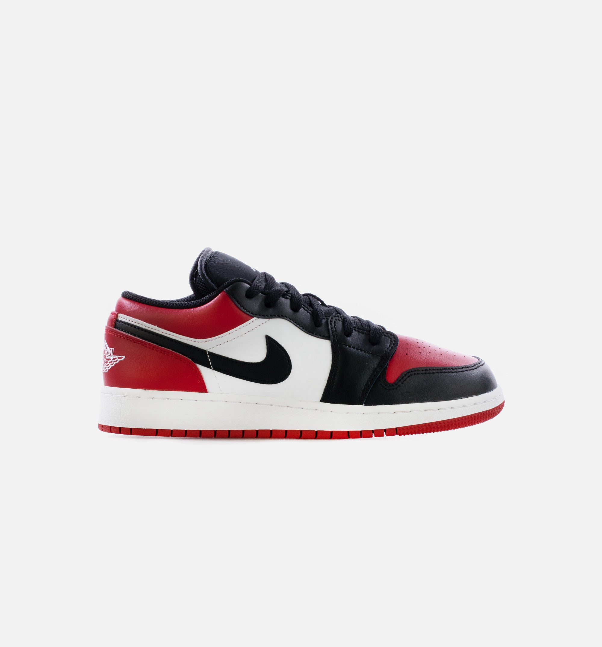 Air Jordan 1 Low Bred Toe Grade School Lifestyle Shoes - Red/Black Limit One Per Customer、mySite、dreamappss
