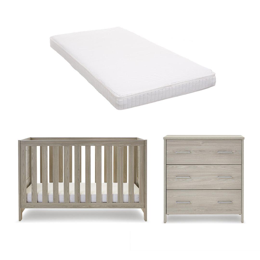  Obaby Nika 2 Piece Room Set - Grey Wash、mySite、merchandisen