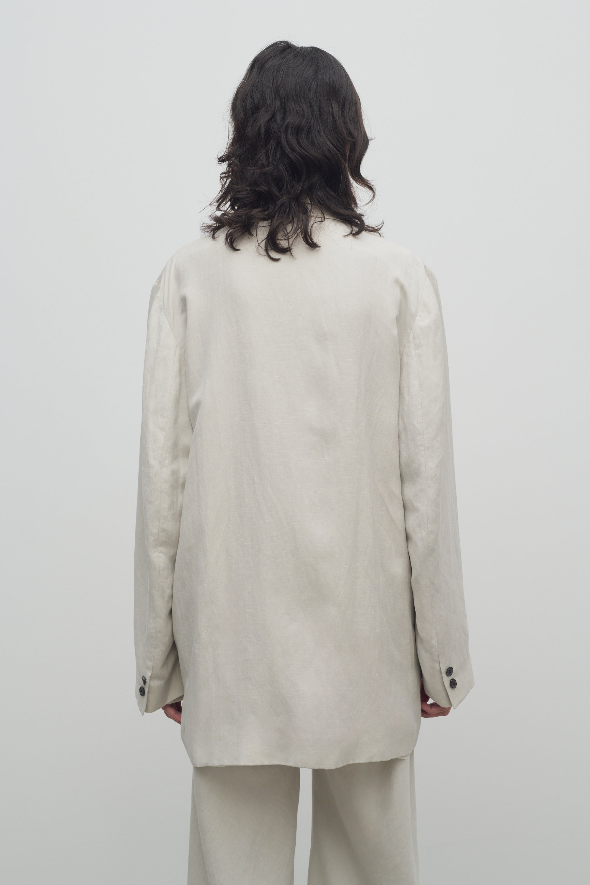 Nat Jacket in Silk and Linen、mySite、aoinhome