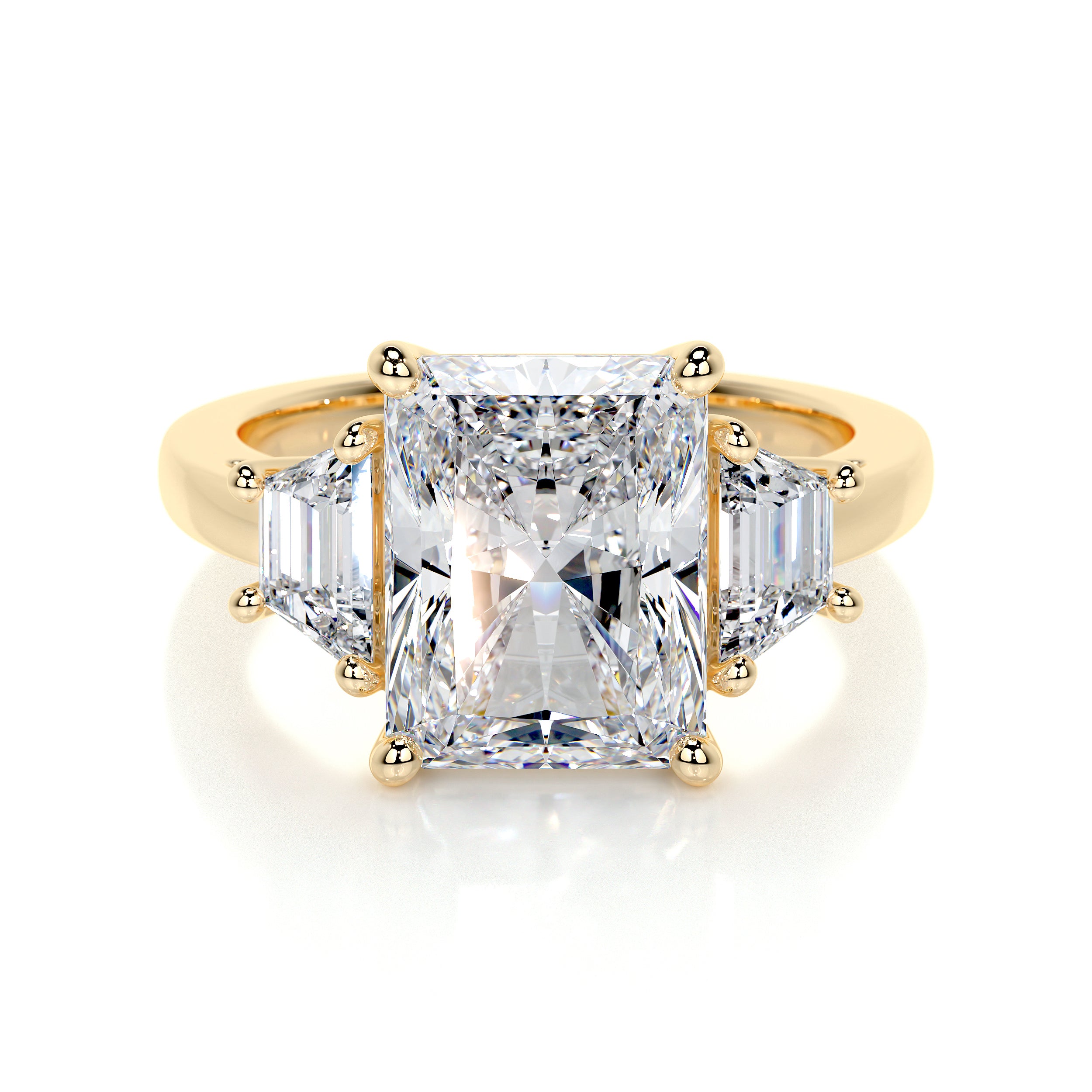 Skylar Lab Grown Diamond Ring -18K Yellow Gold、mySite、hinf8tx79