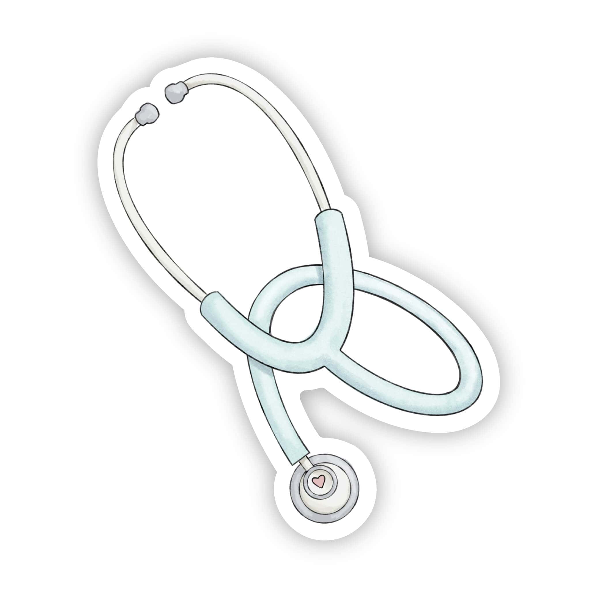  Blue stethoscope sticker、mySite、elrpsem3k