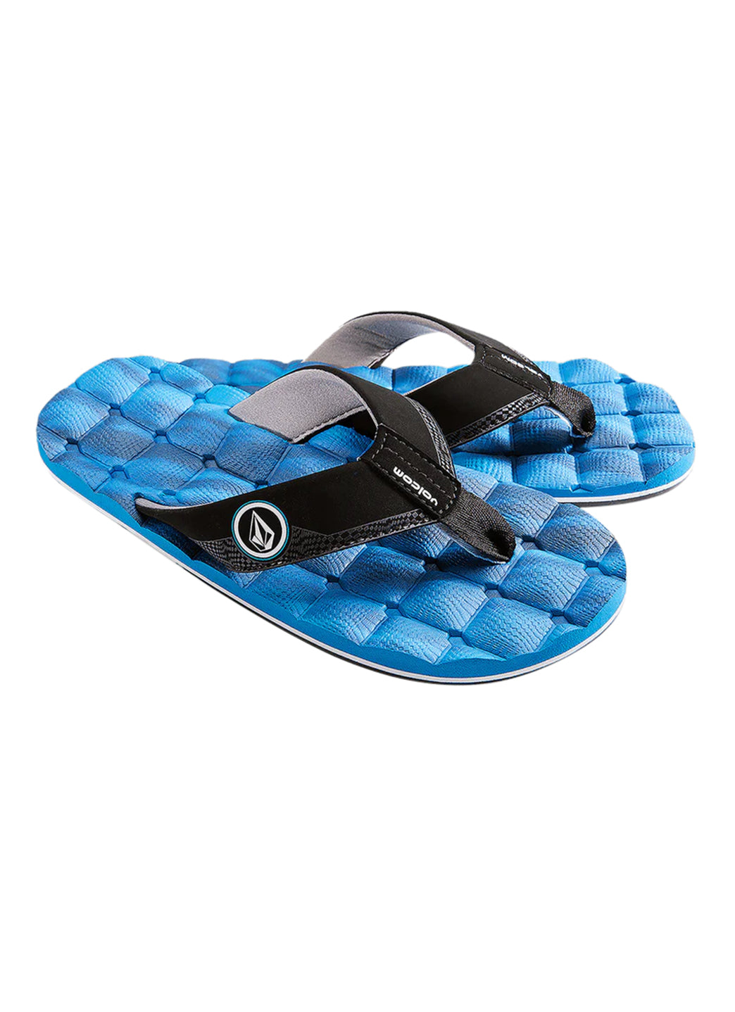 Volcom Boys' Recliner Flip Flops (Big Kid)、mySite、noshort