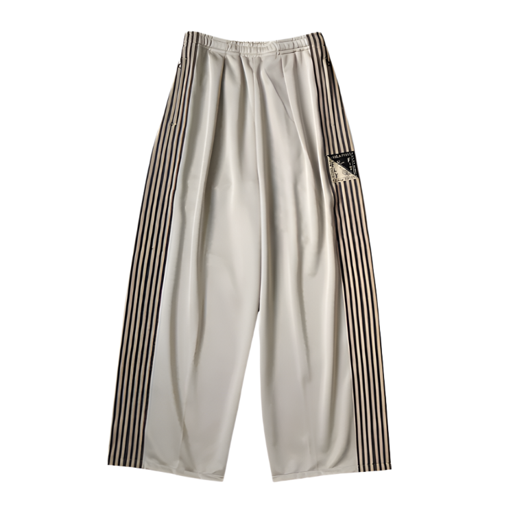 SMOOTH JERSEY STANTMAN & WOMAN SUPER BAGGY TRUCK PANT (BANNER STRIPE)、mySite、zt4zffjzw