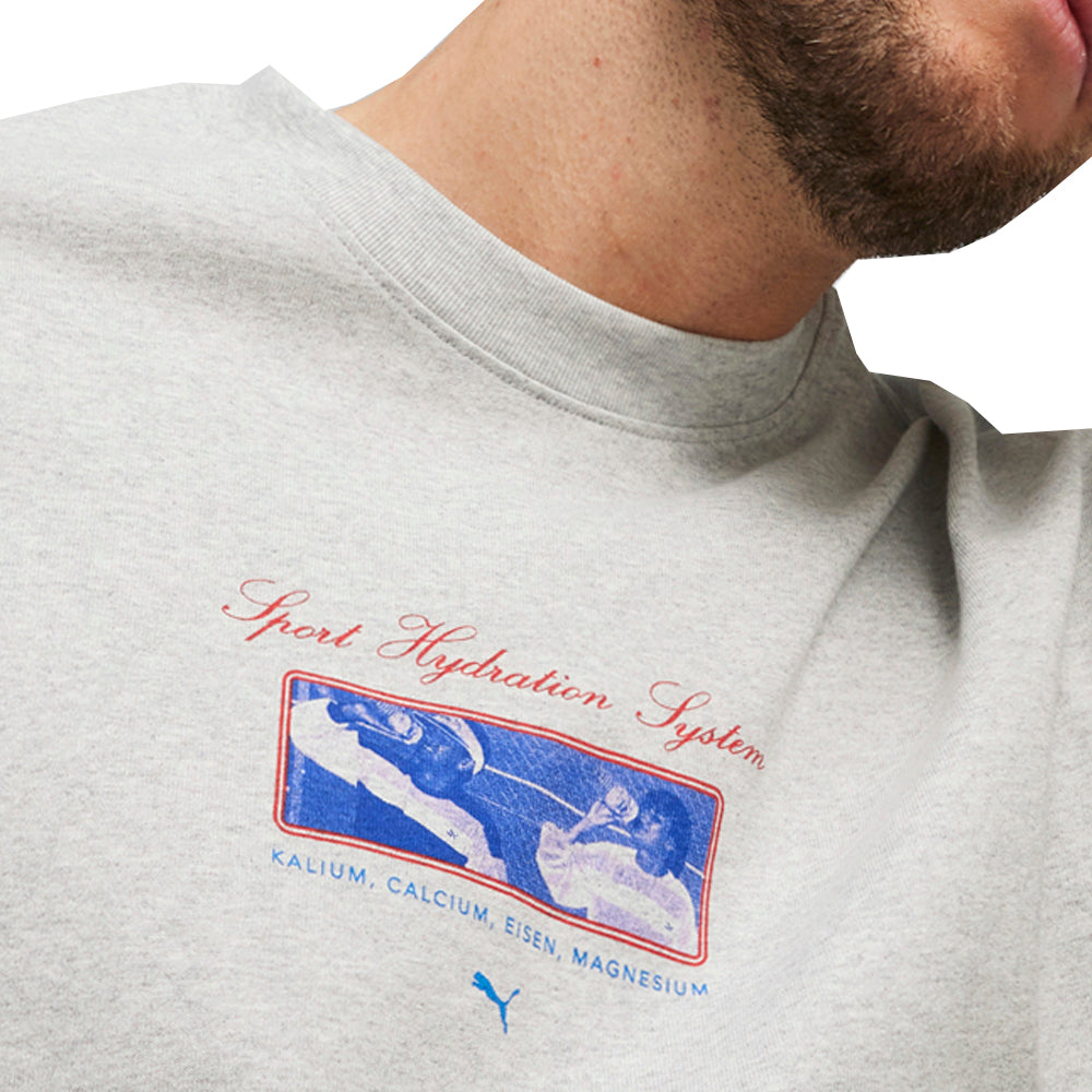 Hydration Graphic Crew Neck Short Sleeve T-Shirt、mySite、gtrtttuynbv