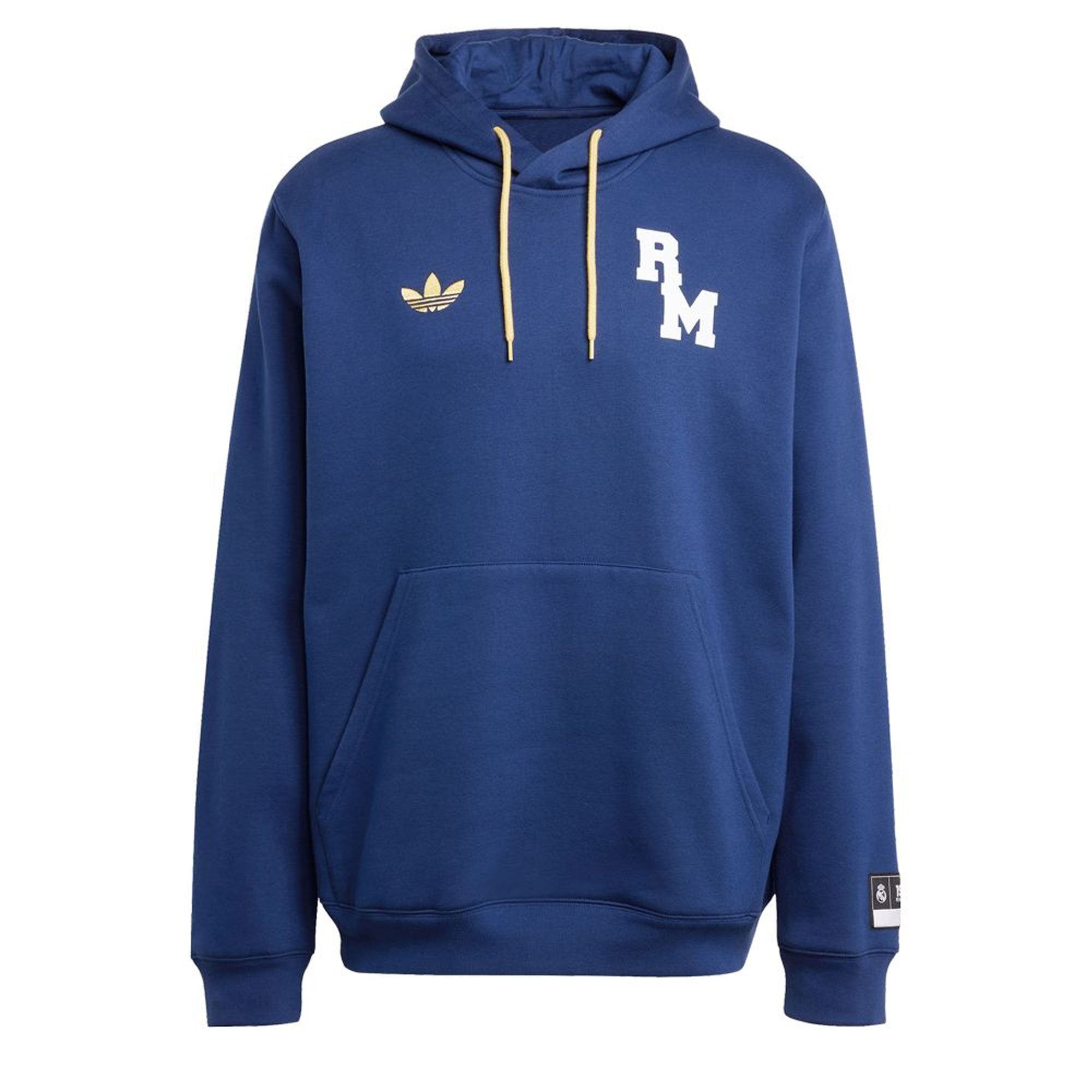 adidas Men's Real Madrid 2024/25 VRCT Hoodie Blue、mySite、bottomscart