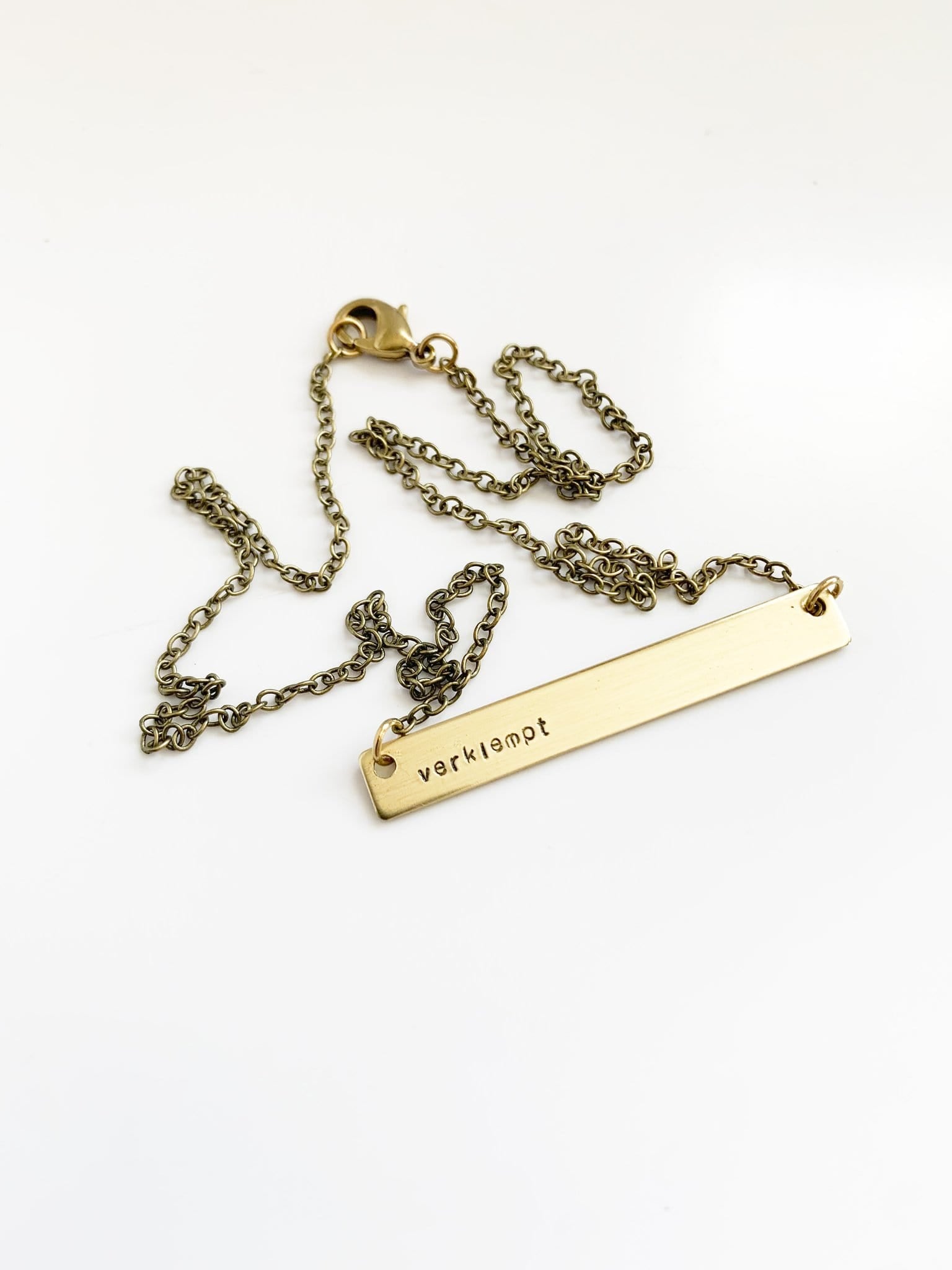 Verklempt Bar Necklace、mySite、topwebapps