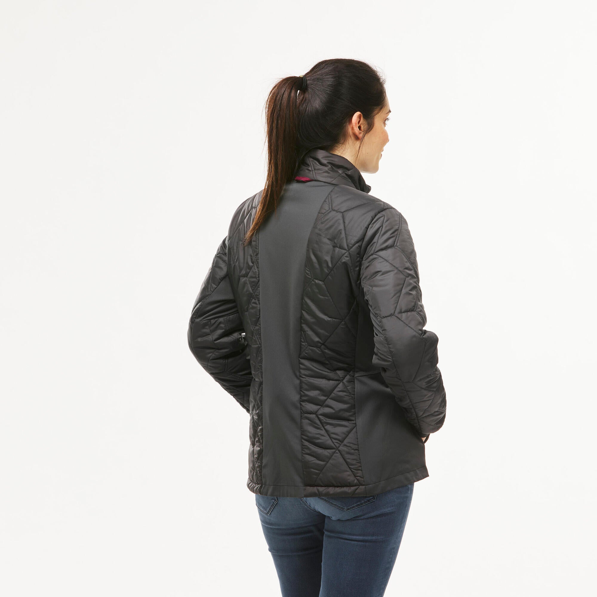Forclaz Women's Travel Backpacking Waterproof 3-in-1 Jacket Travel 500 17.6掳F、mySite、neckold