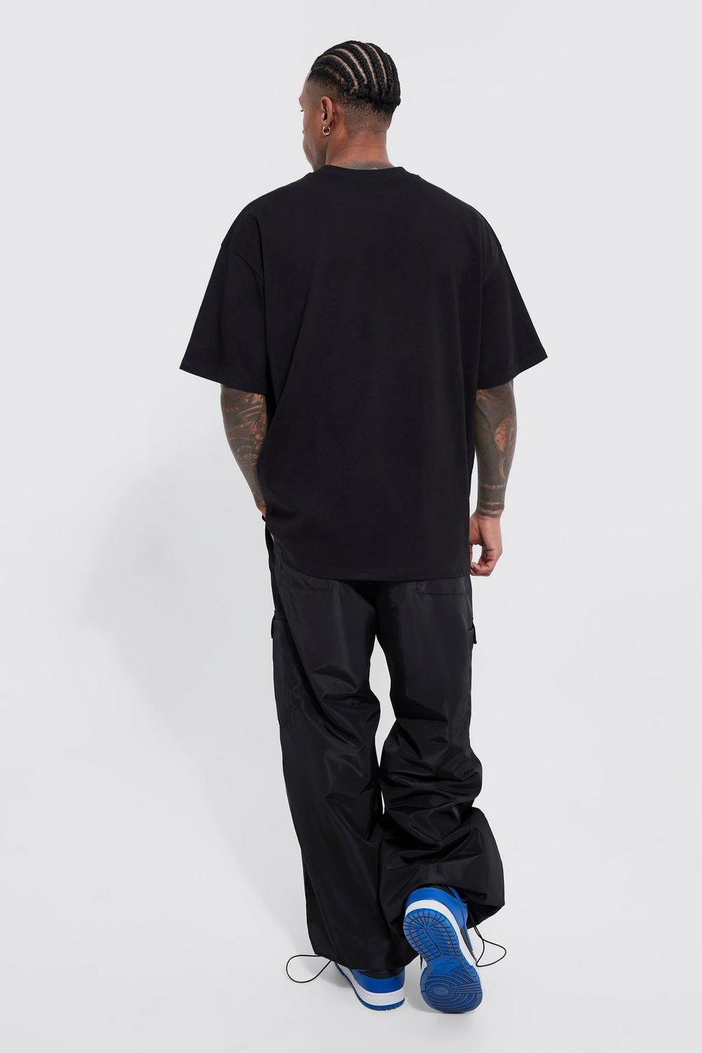  Boohooman Oversized Official Gravestone Graphic T-shirt Black、mySite、justintrudeaud