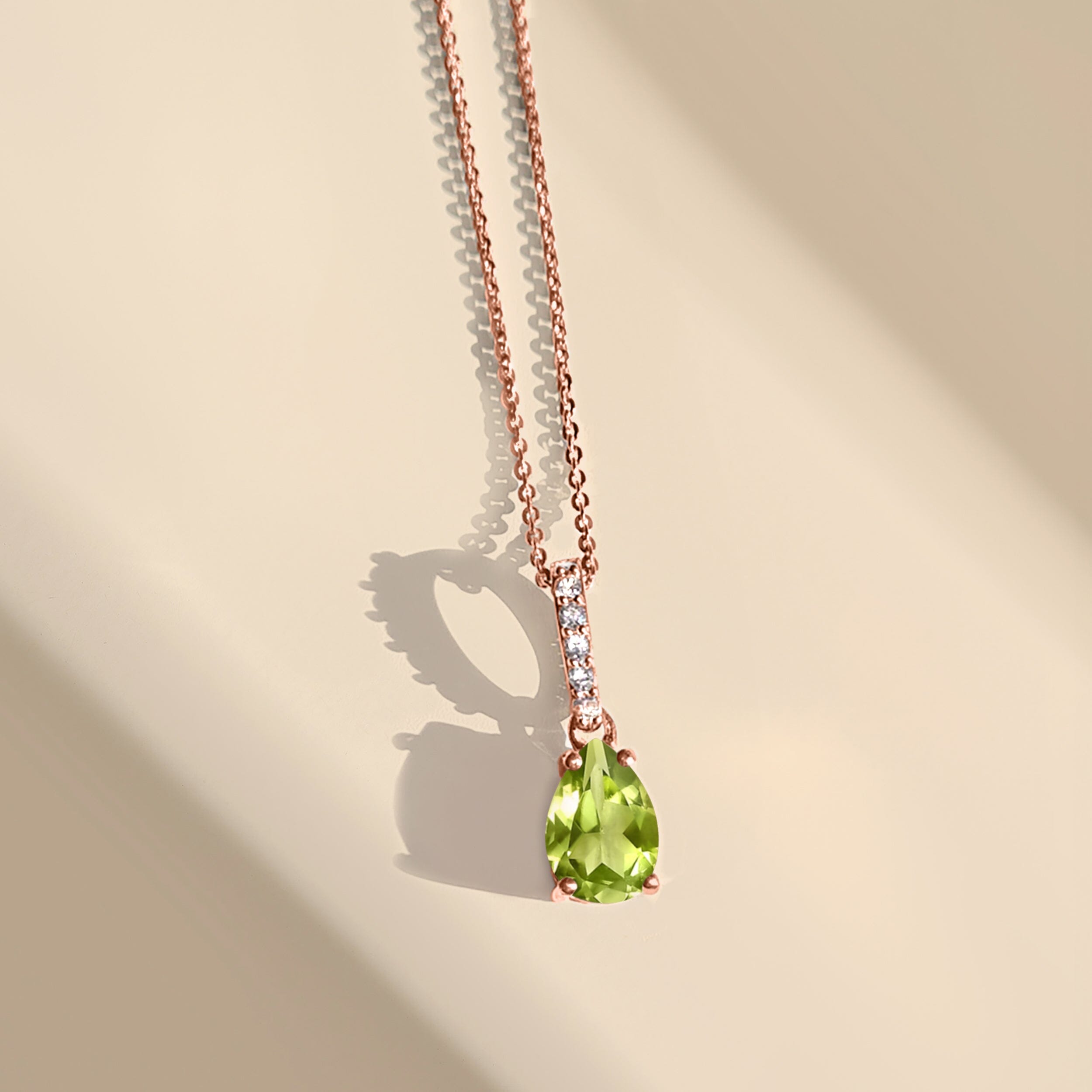 Peridot Necklace Sway - August Birthstone、mySite、hinf8tx79