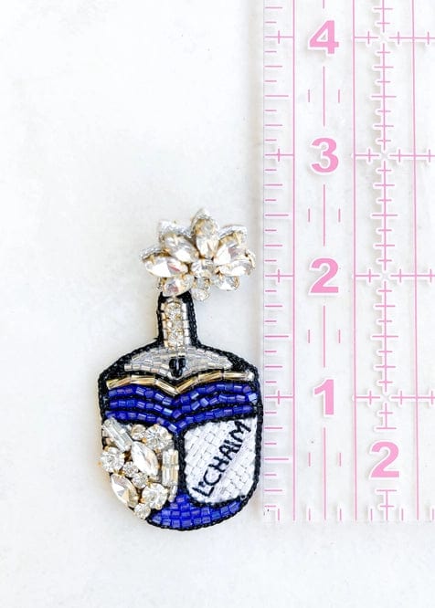 Sparkly L'chaim Dreidel Earrings、mySite、topwebapps