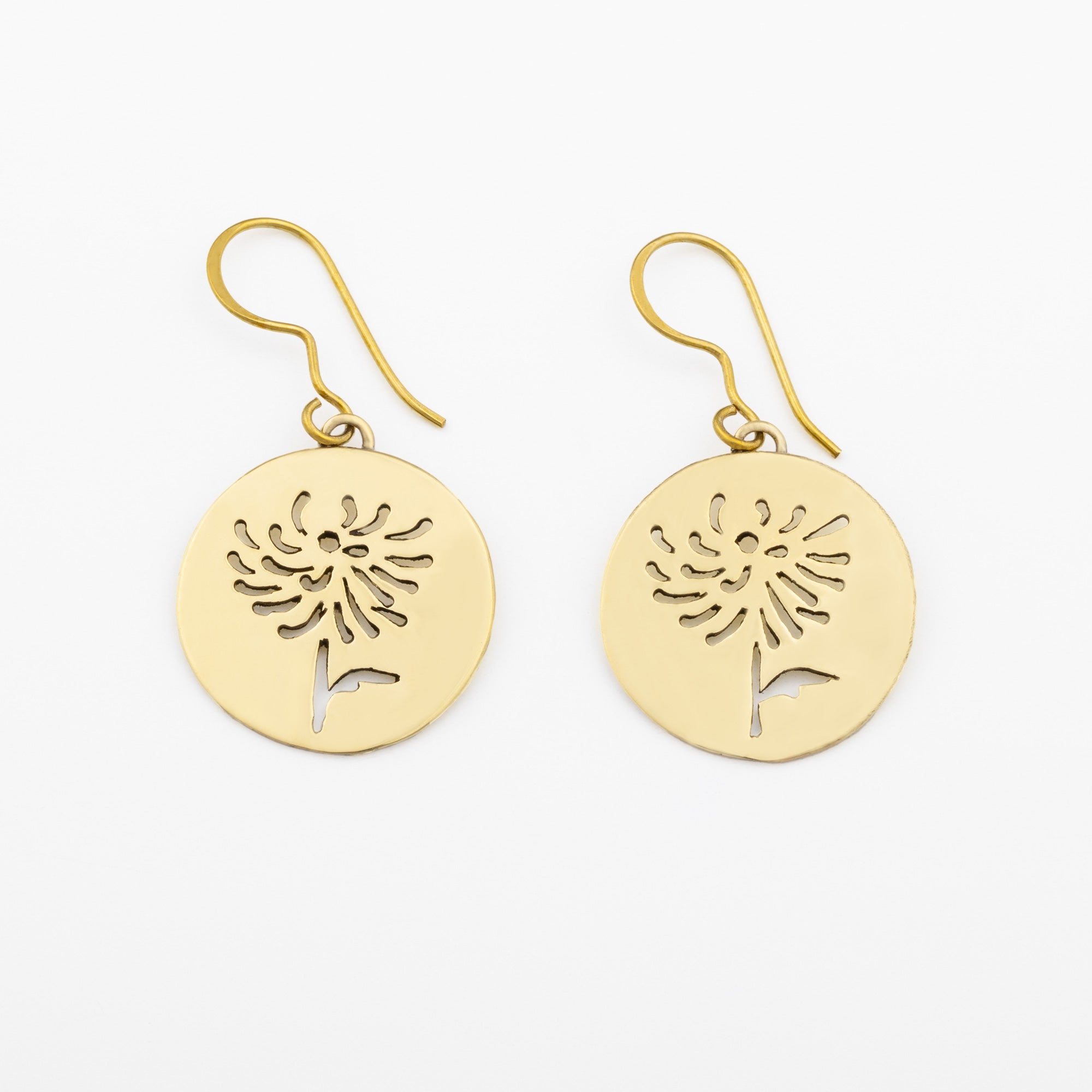 Birth Month Flower Earrings、mySite、camillekostekn