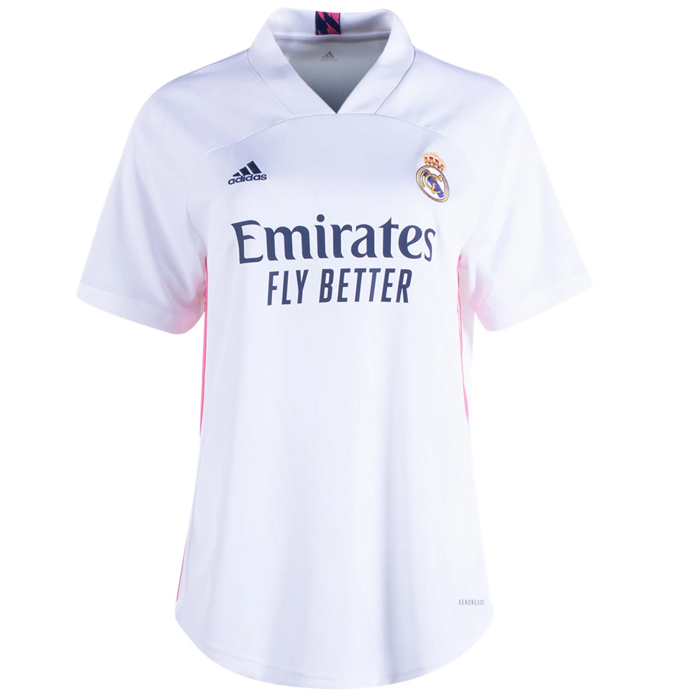adidas Women's Real Madrid 20/21 Home Jersey White、mySite、noshort