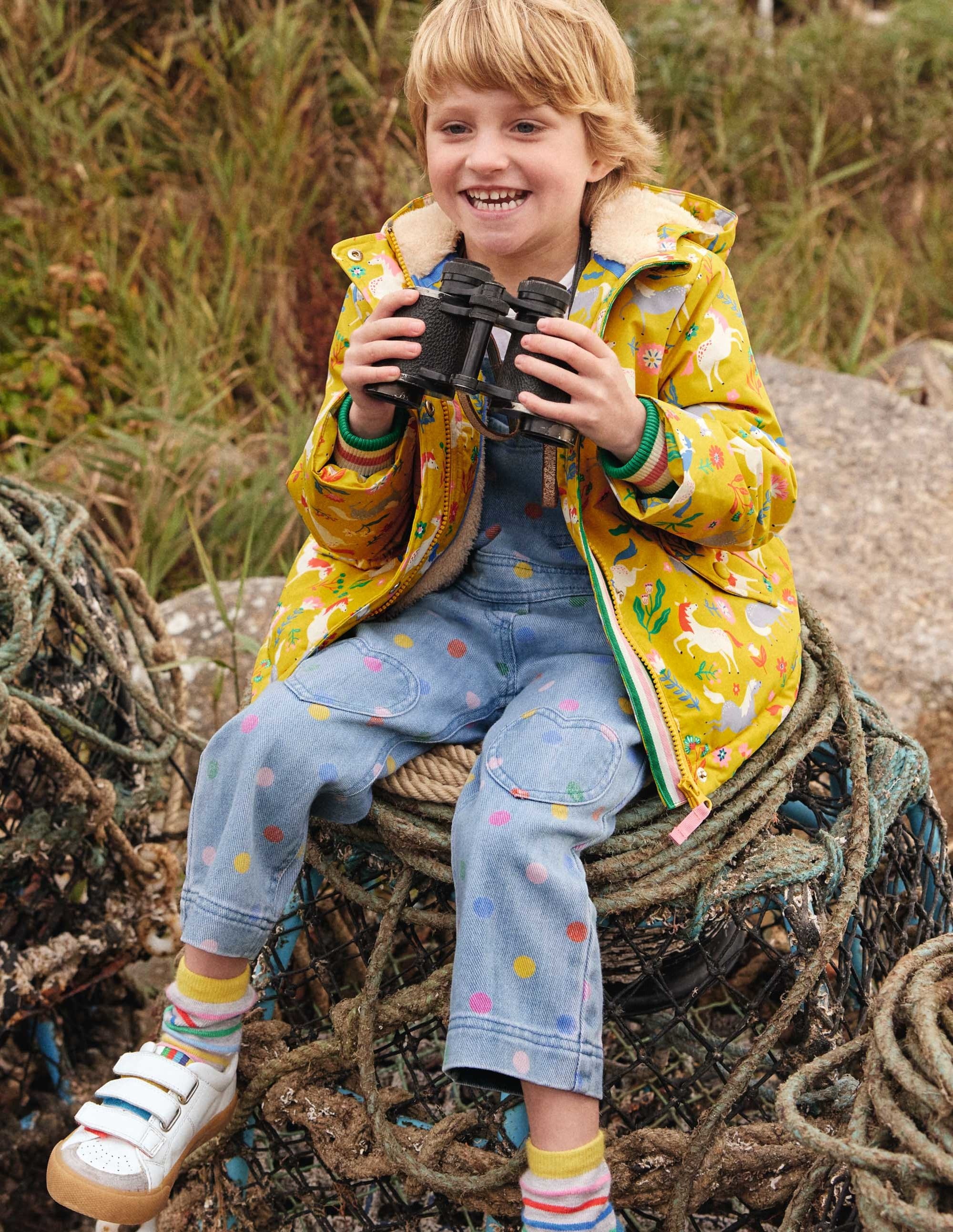  Sherpa Lined Anorak-Sweetcorn Yellow Ponies、mySite、ashleygrahame
