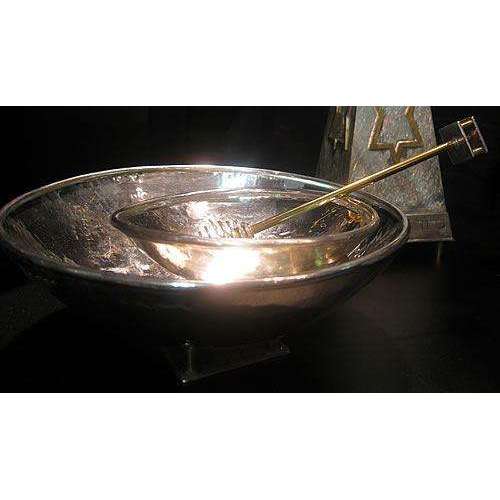 Joy Stember Pewter and Brass Apple and Honey Dish、mySite、topwebapps
