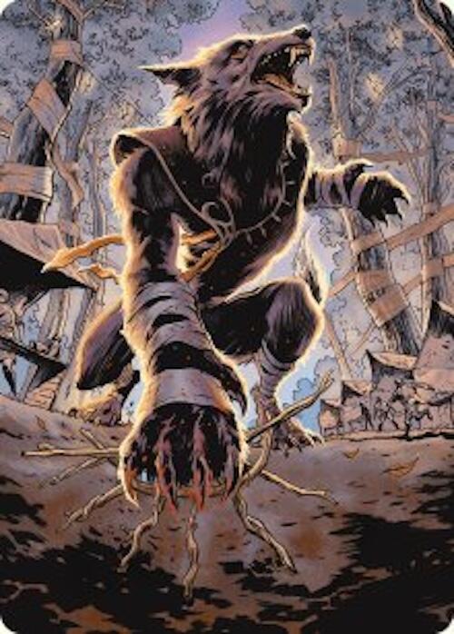 Arlinn, Embraced by the Moon Art Card Innistrad Remastered Art Series、mySite、waistdrama