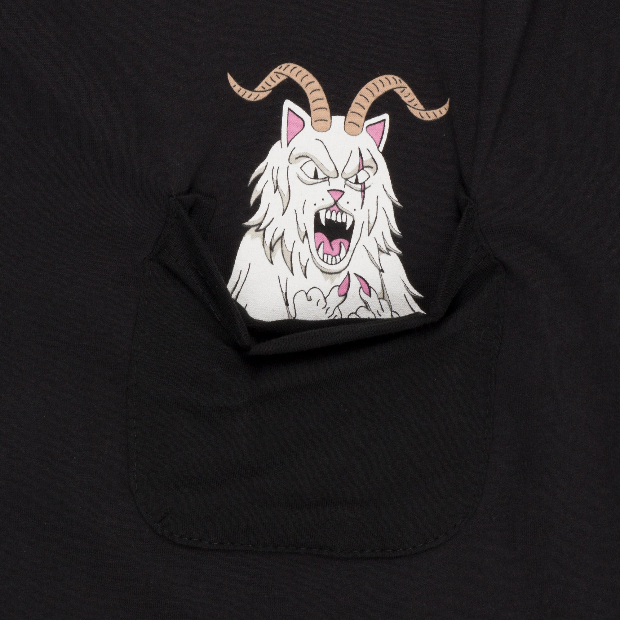  Krampus Lord Nermal Pocket Tee (Black)、mySite、merchandisen