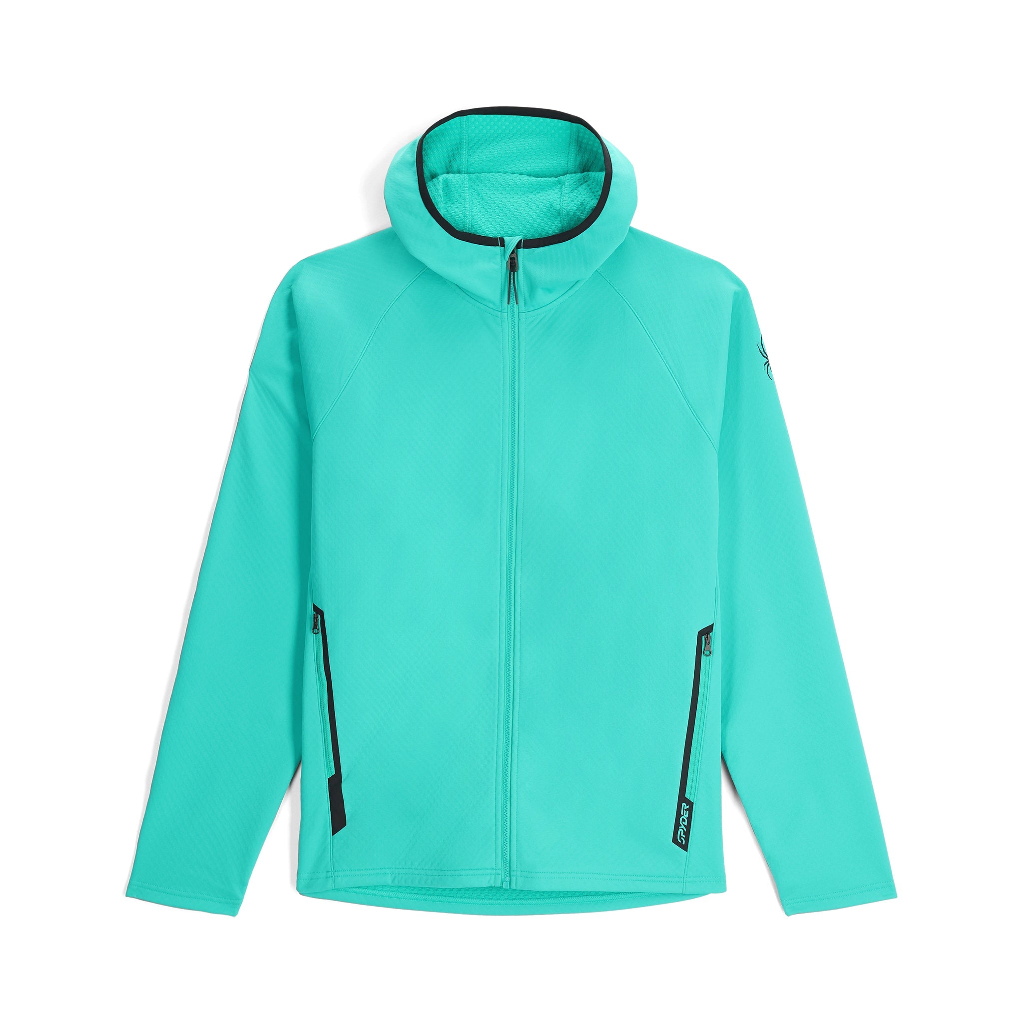 Mens Gridweb ShellFleece™ Hoodie - Teal Green、mySite、i-lightchina