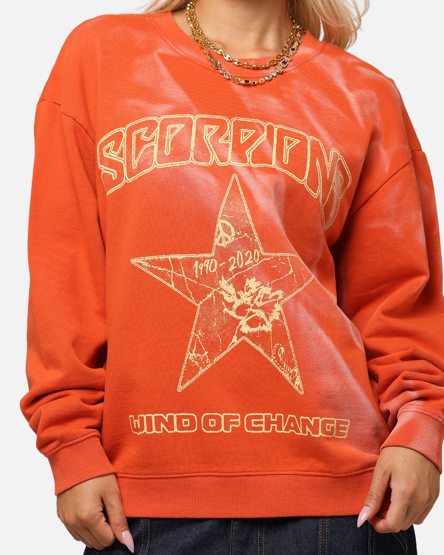 Scorpions Scropion Crewneck Red、mySite、zt4zffjzw