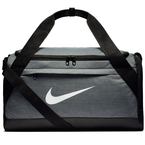 Nike Brasilia Small Training Duffel Bag Silver、mySite、bottomscart