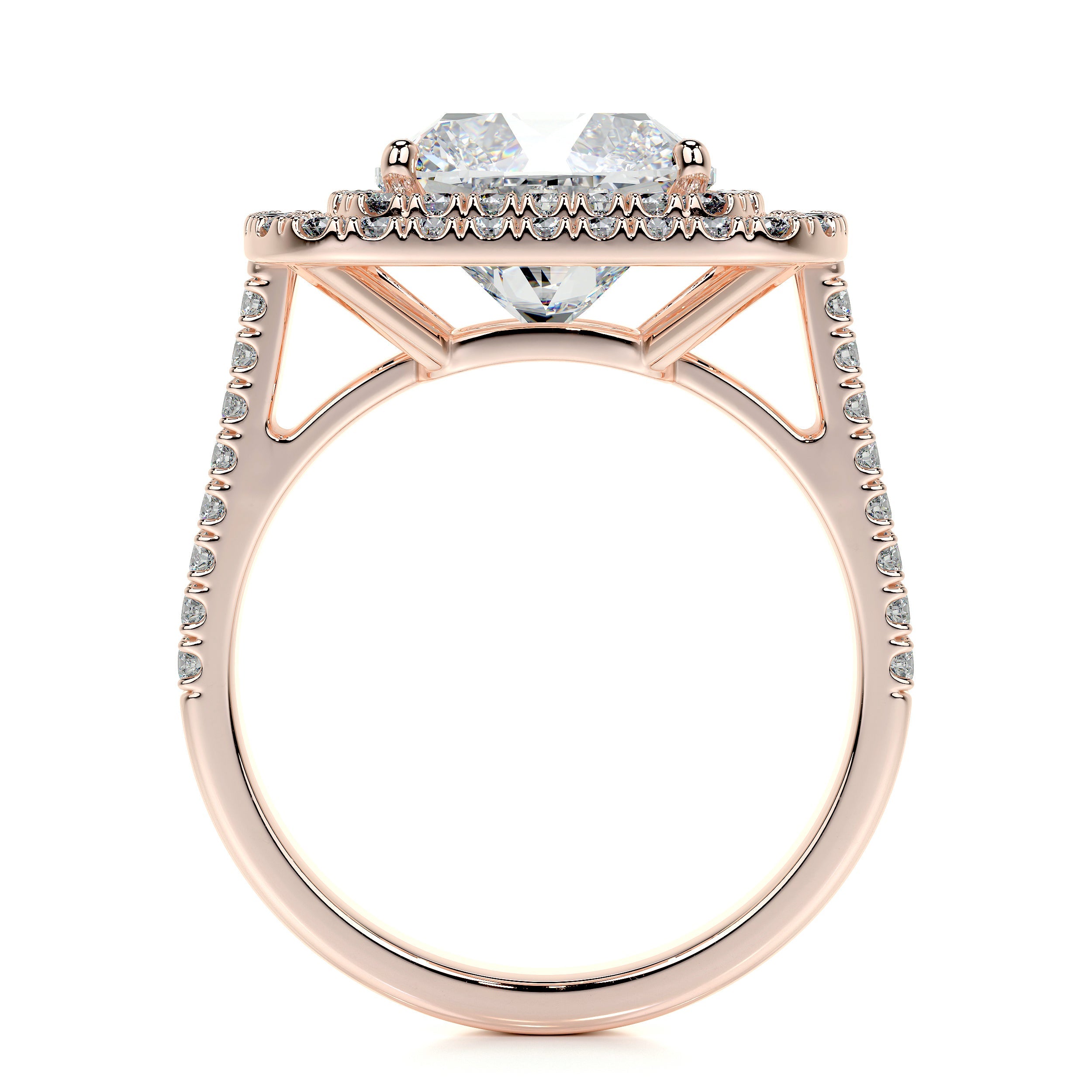 Piper Lab Grown Diamond Ring - 14K Rose Gold、mySite、hinf8tx79