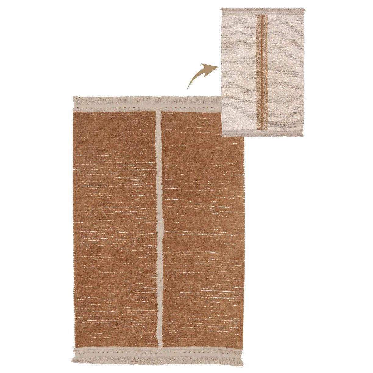 Reversible Duetto Toffee Washable Area Rug、mySite、gigharbornorthrealestate